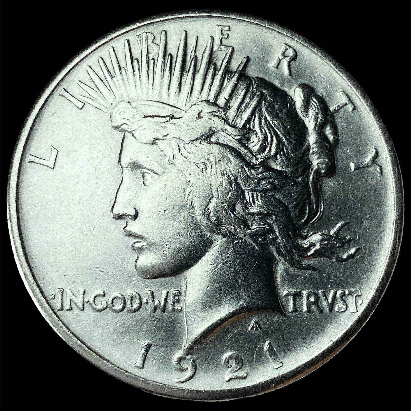 1921 Silver Peace Dollar UNCIRCULATED: 1921 Silver Peace Dollar UNCIRCULATED