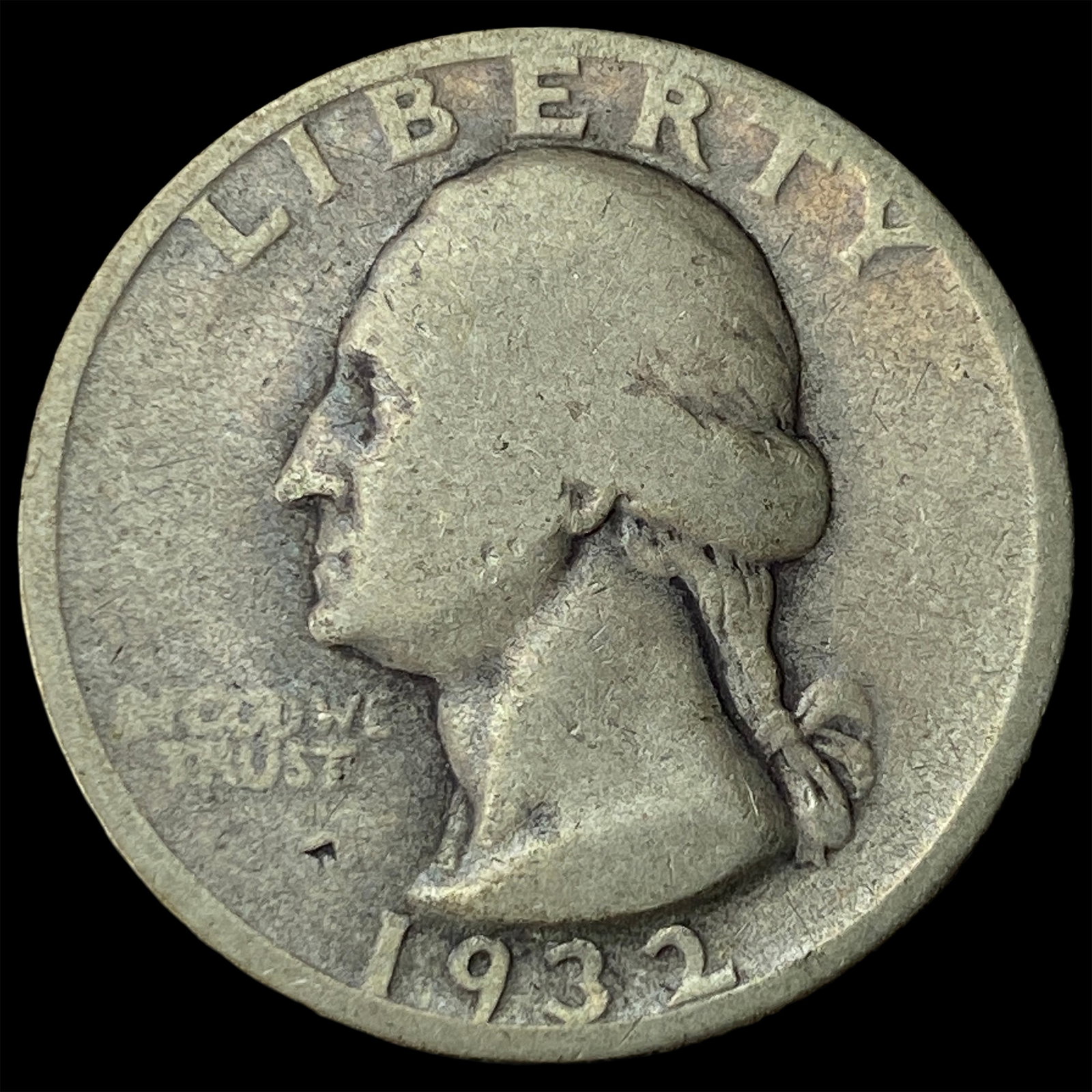 1932-S Silver Washington Quarter LIGHTLY CIRCULATED: 1932-S Silver Washington Quarter LIGHTLY CIRCULATED