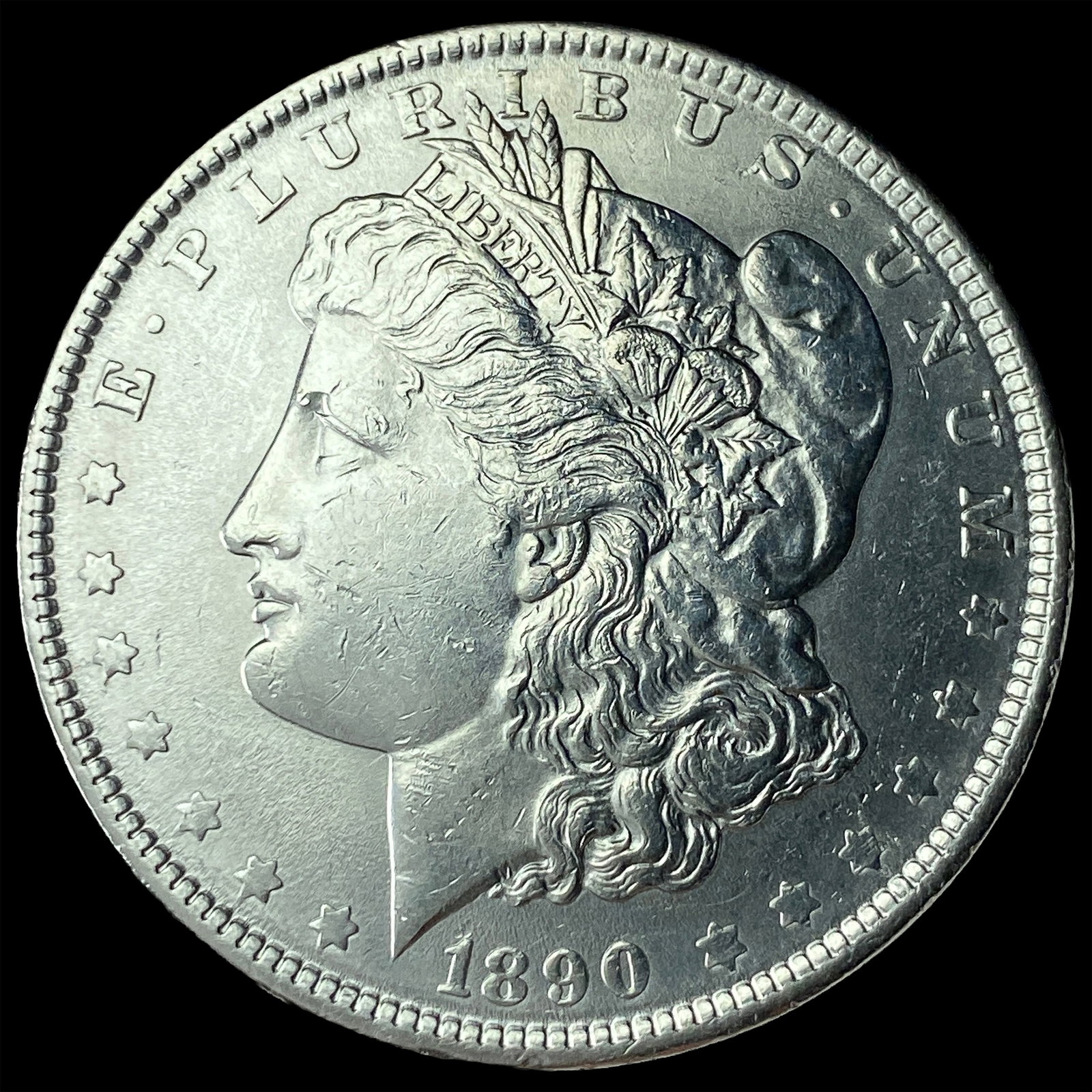 1890 Silver Morgan Dollar UNCIRCULATED: 1890 Silver Morgan Dollar UNCIRCULATED