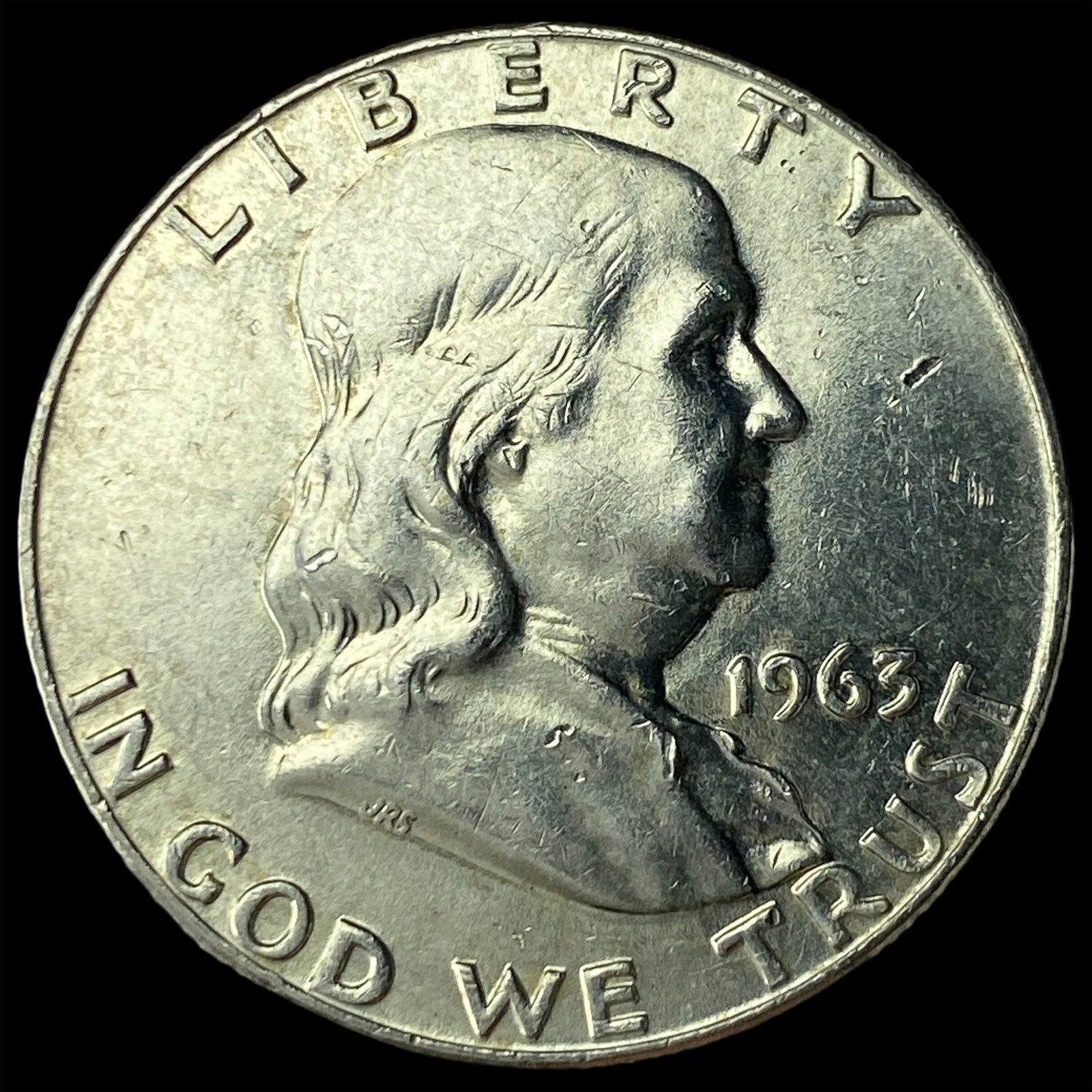 1963-D Silver Half Dollar Franklin UNCIRCULATED: 1963-D Silver Half Dollar Franklin UNCIRCULATED