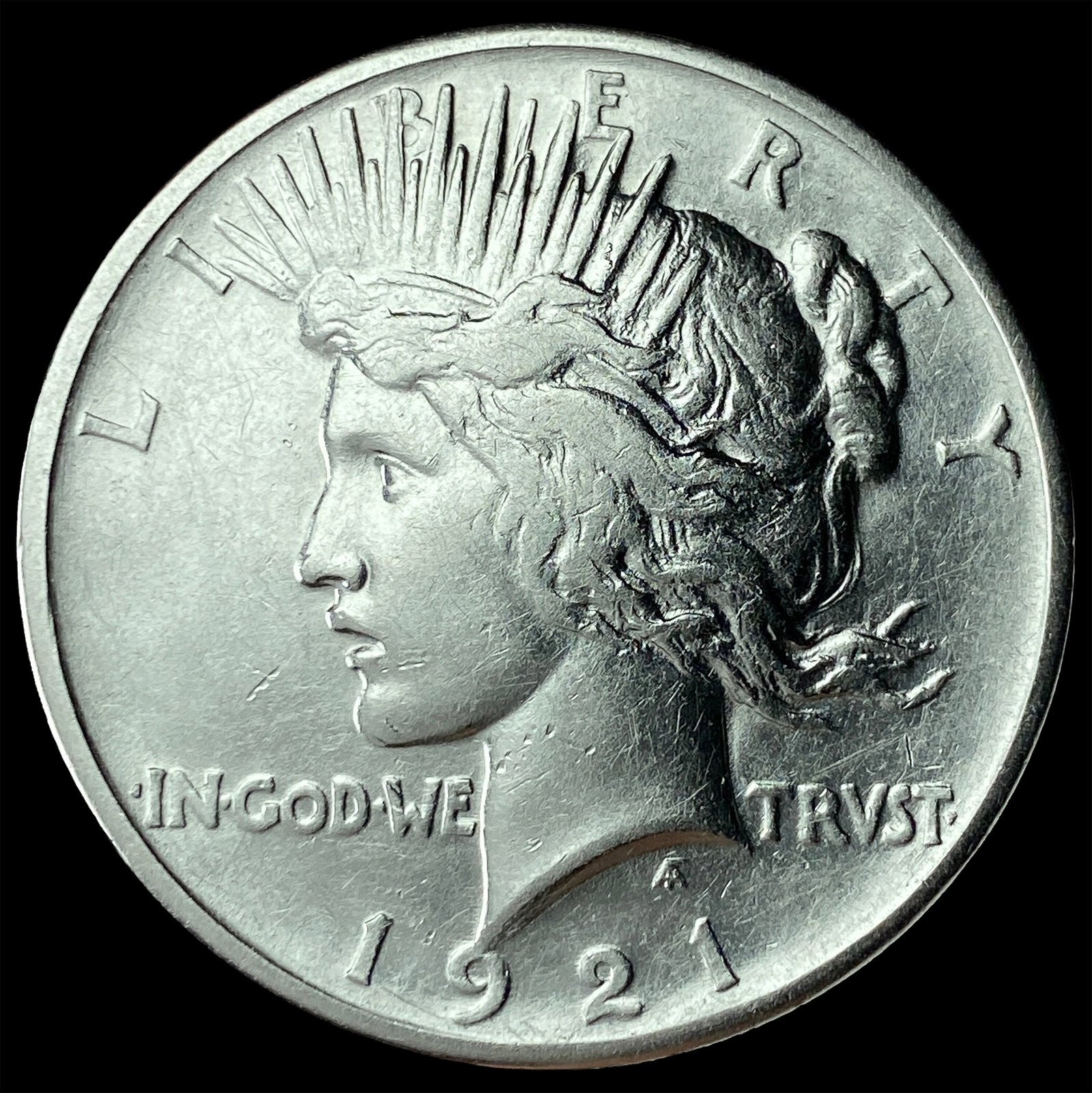 1921 Silver Peace Dollar UNCIRCULATED: 1921 Silver Peace Dollar UNCIRCULATED