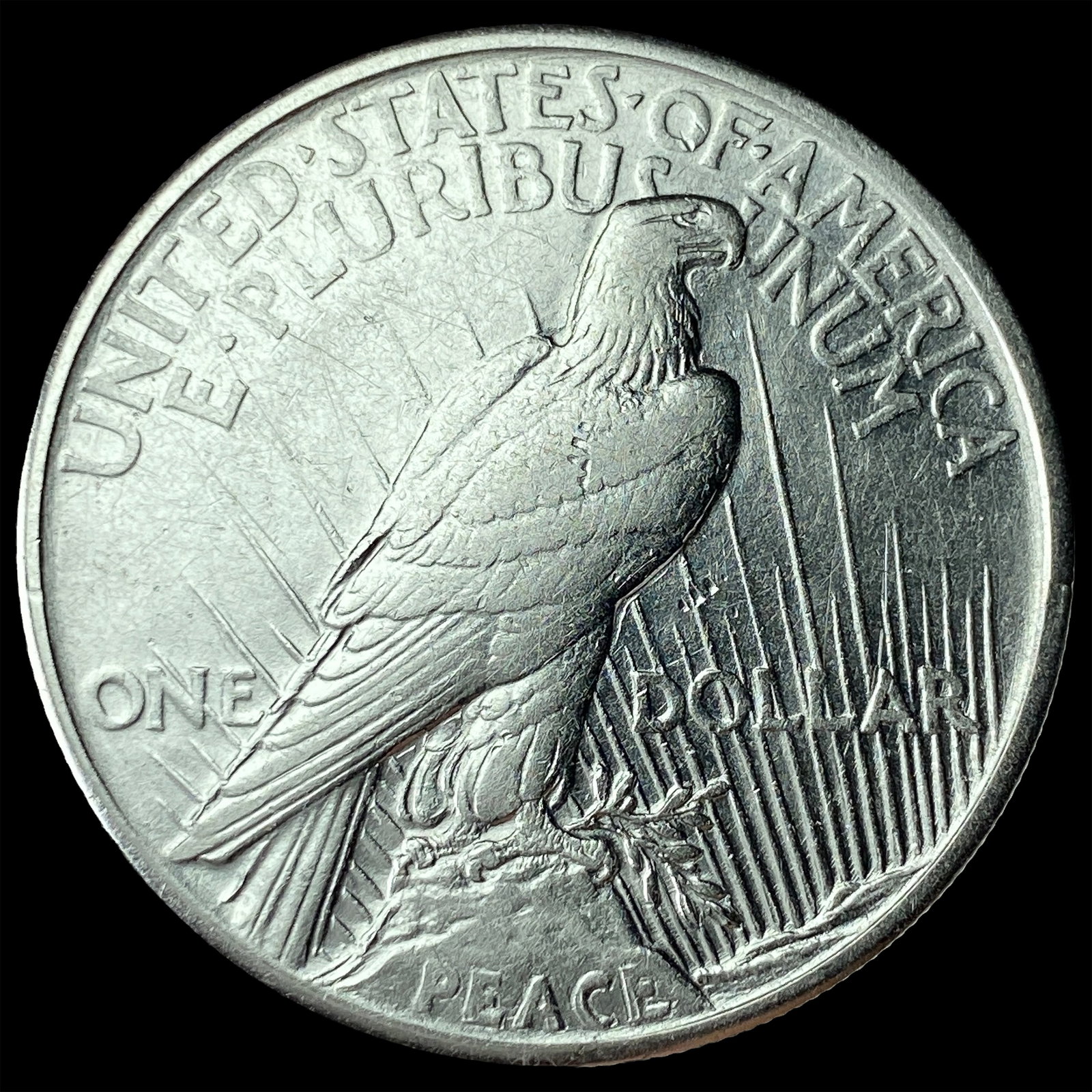 1921 Silver Peace Dollar UNCIRCULATED - 2