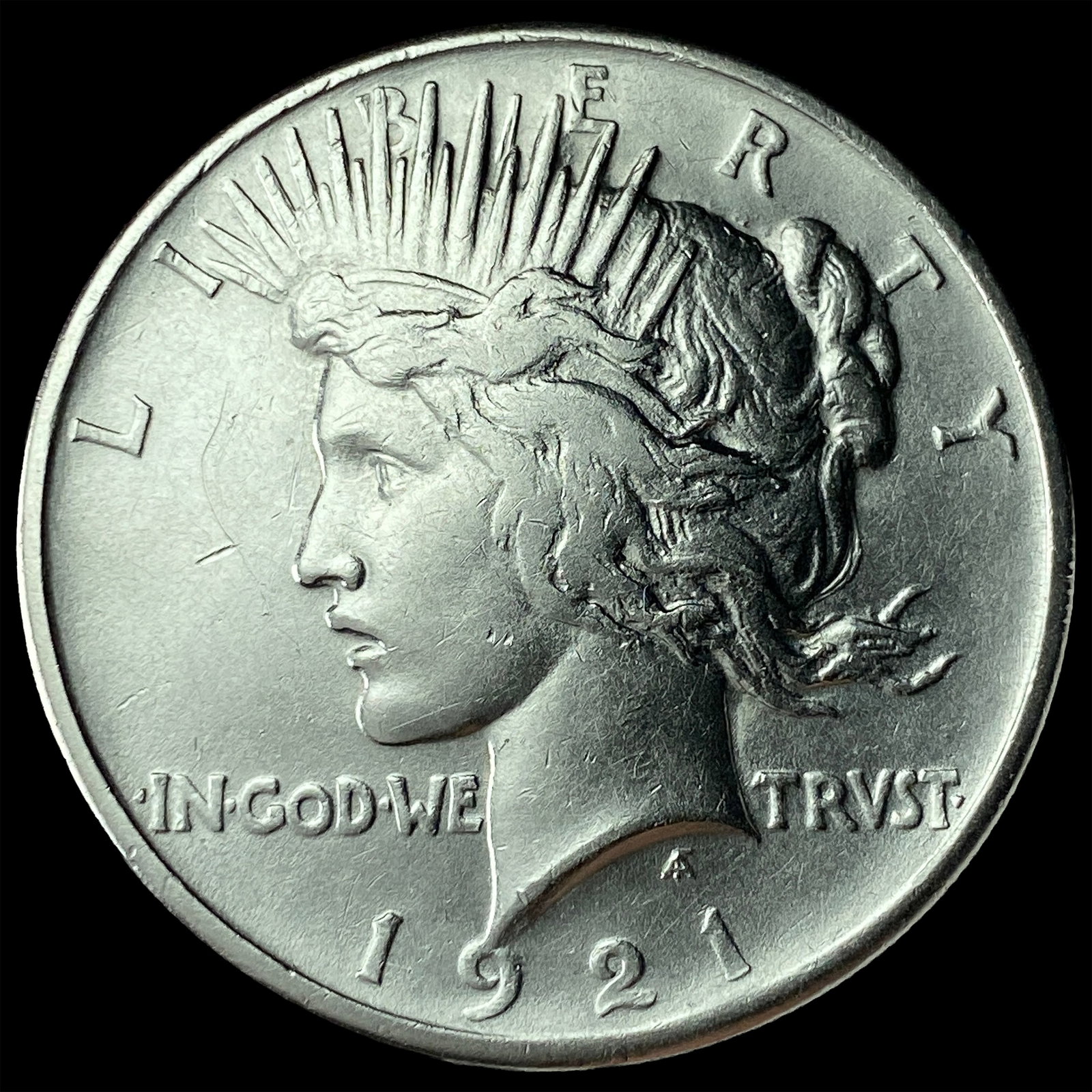 1921 Silver Peace Dollar UNCIRCULATED: 1921 Silver Peace Dollar UNCIRCULATED