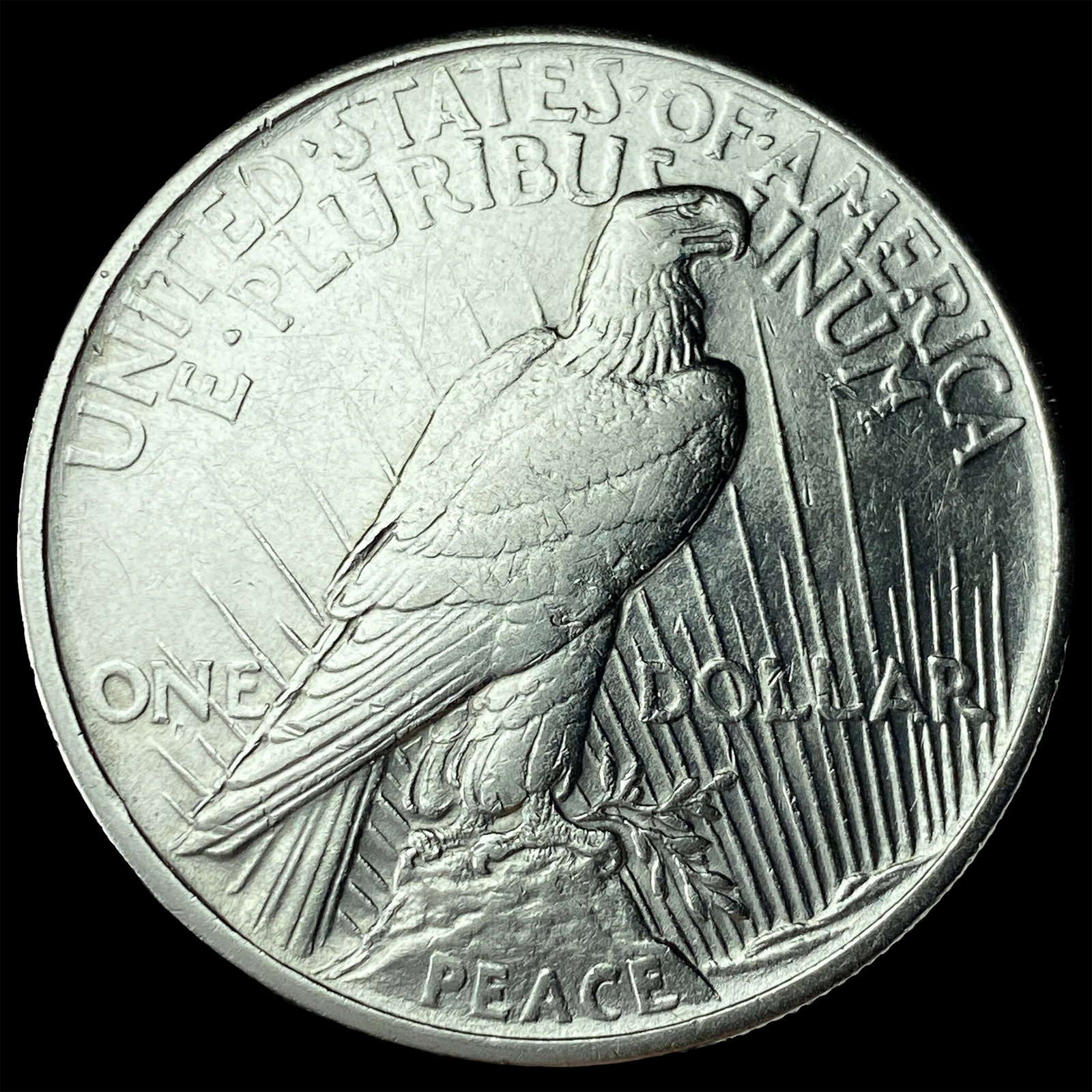 1921 Silver Peace Dollar UNCIRCULATED - 2