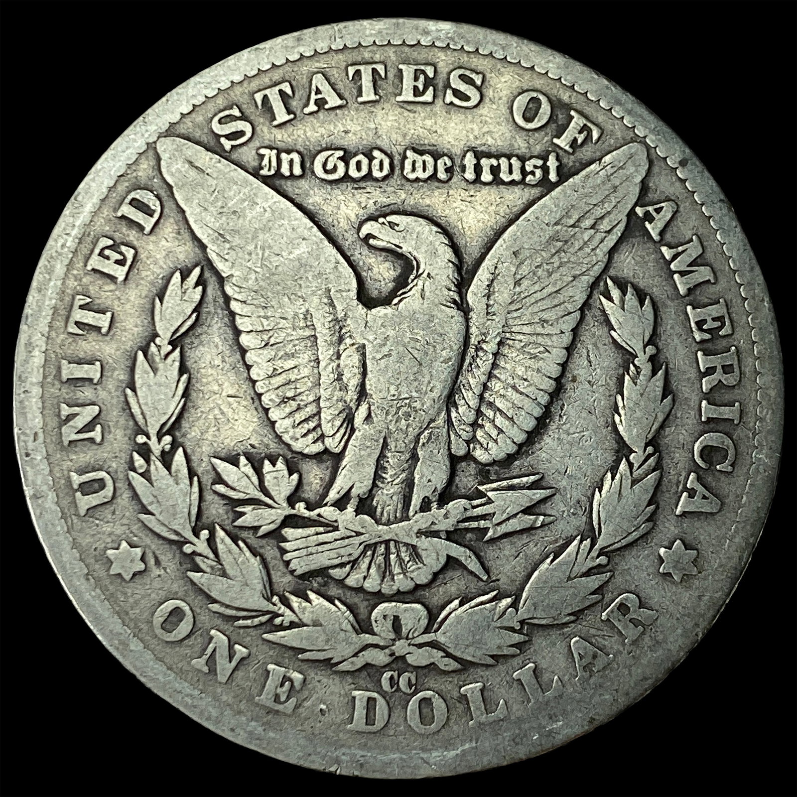1882-CC Silver Morgan Dollar LIGHTLY CIRCULATED - 2