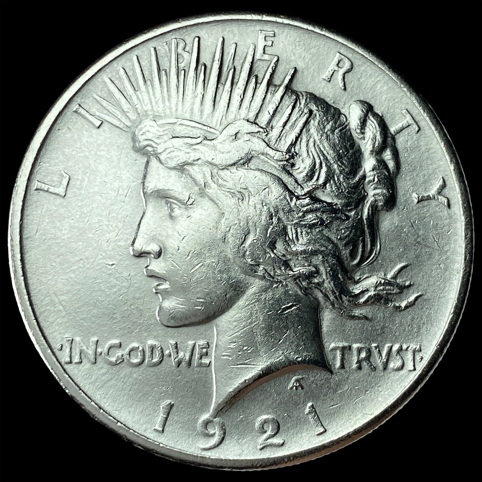 1921 Silver Peace Dollar UNCIRCULATED: 1921 Silver Peace Dollar UNCIRCULATED