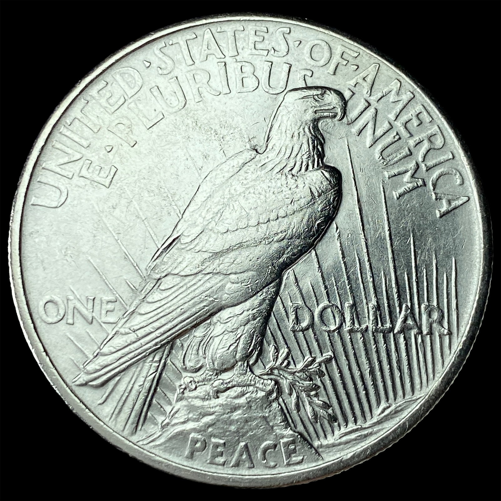 1921 Silver Peace Dollar UNCIRCULATED - 2