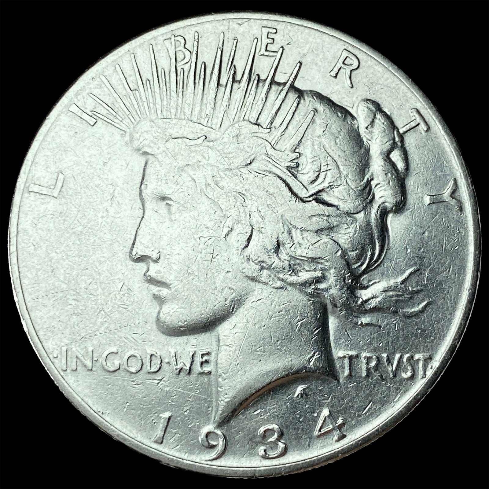 1934 Silver Peace Dollar UNCIRCULATED