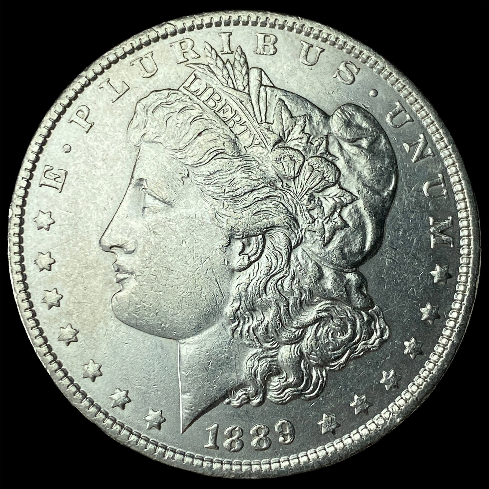 1889 Morgan Silver Dollar UNCIRCULATED: 1889 Morgan Silver Dollar UNCIRCULATED