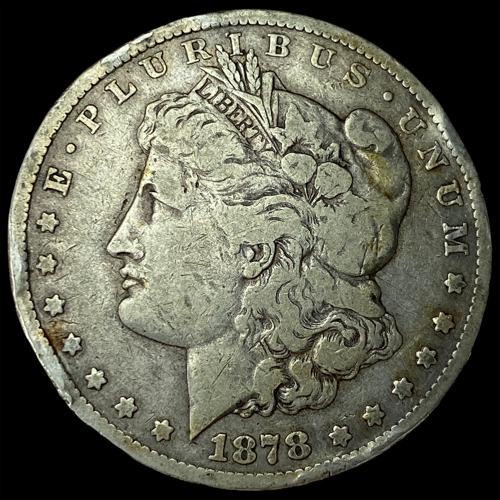 1878-S Silver Morgan Dollar UNCIRCULATED: 1878-S Silver Morgan Dollar UNCIRCULATED