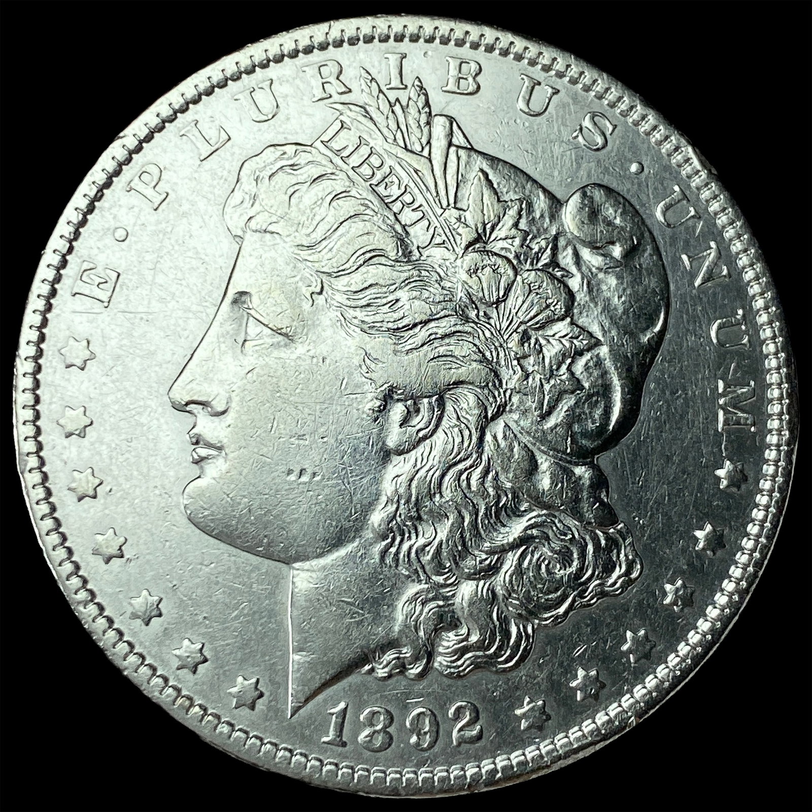 1892-S Silver Morgan Dollar UNCIRCULATED: 1892-S Silver Morgan Dollar UNCIRCULATED