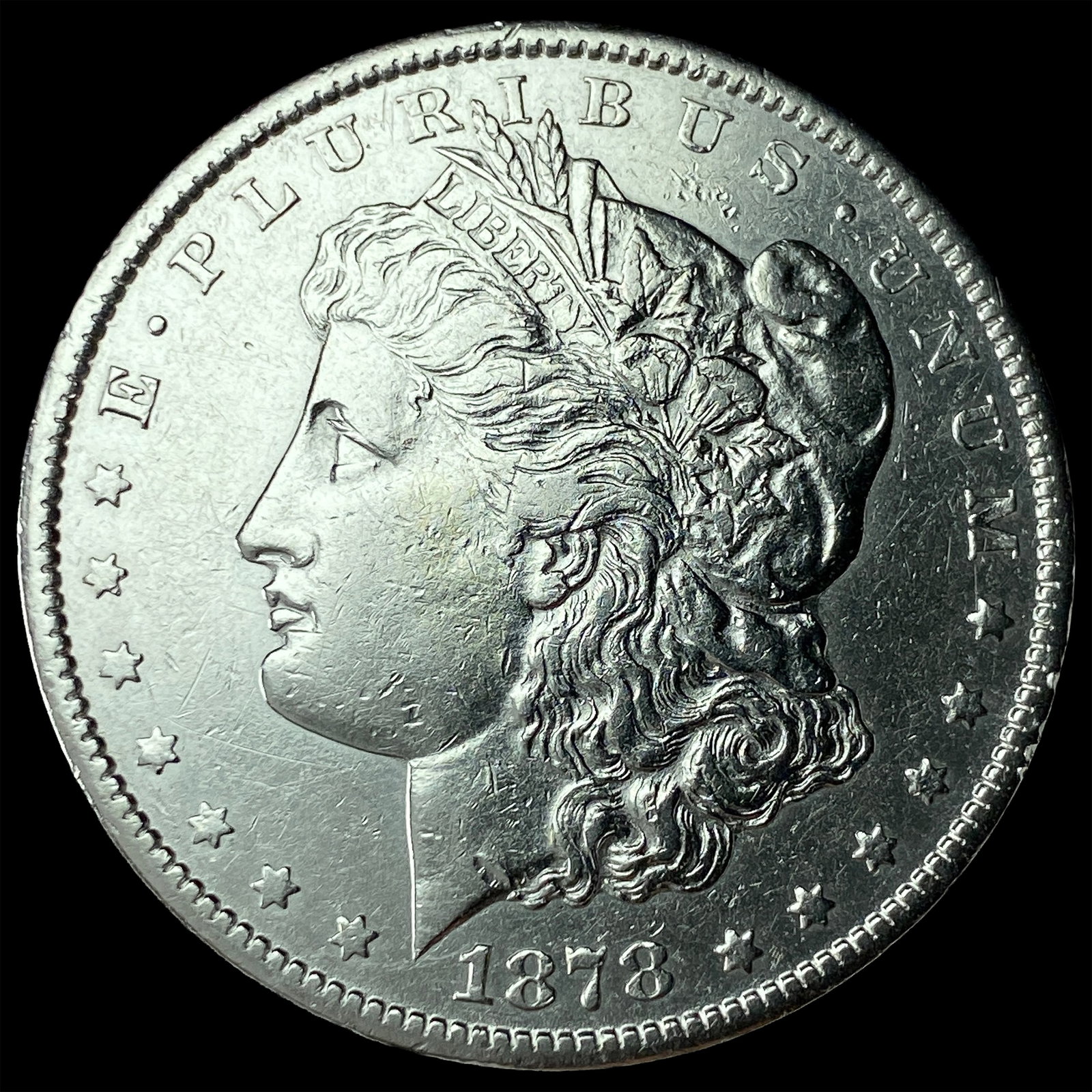 1878-S Silver Morgan Dollar UNCIRCULATED: 1878-S Silver Morgan Dollar UNCIRCULATED