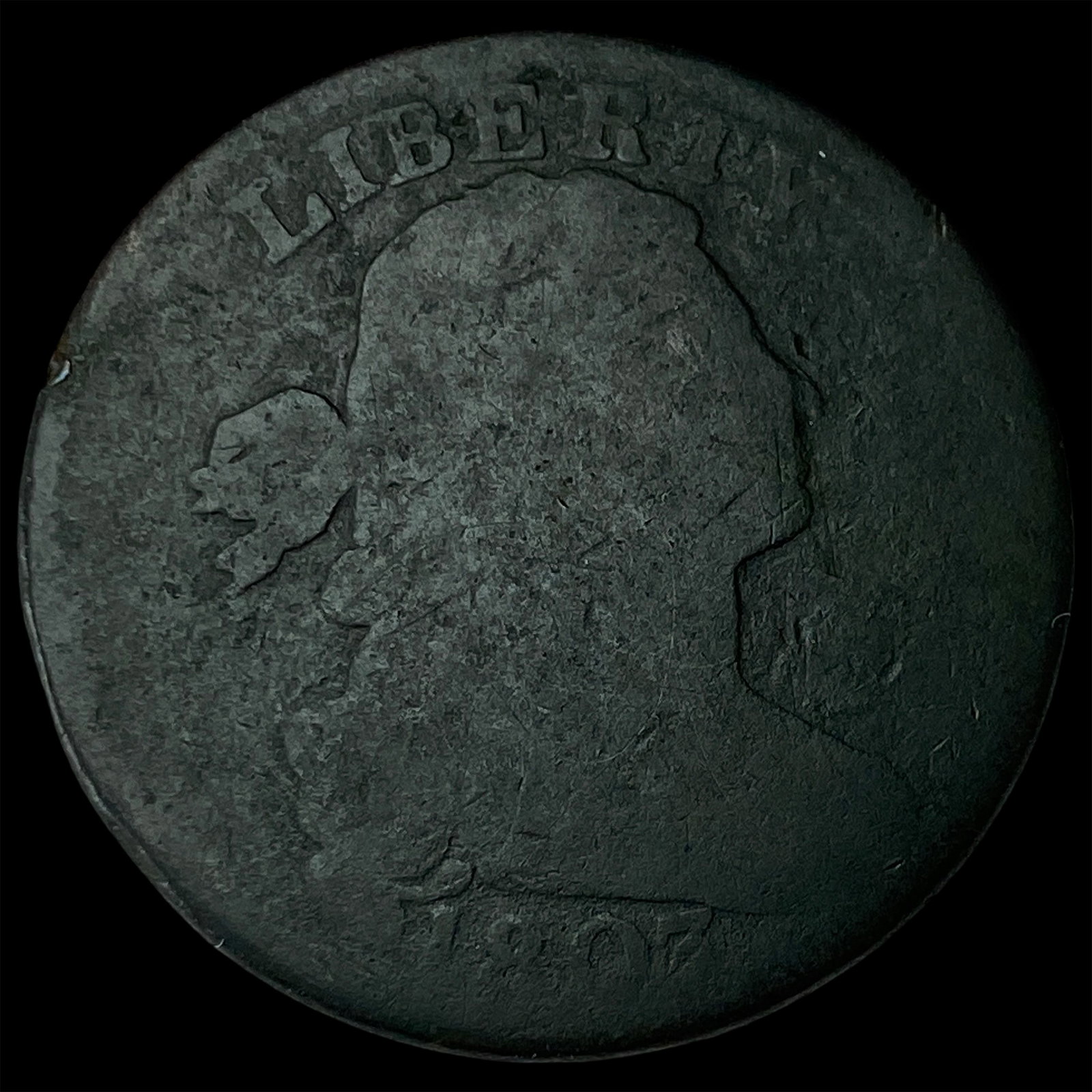 1807 Draped Bust Large Cent NICELY CIRCULATED (1 of 2)