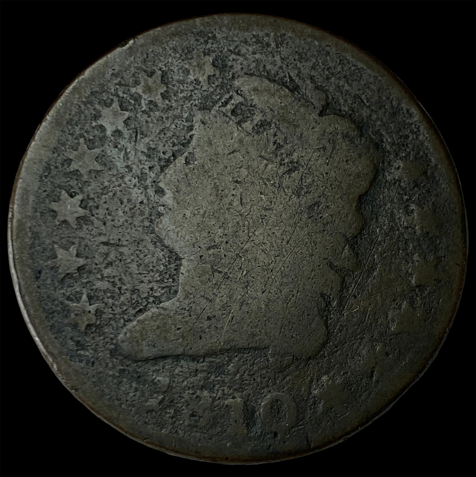 1810 Classic Head Large Cent NICELY CIRCULATED: 1810 Classic Head Large Cent NICELY CIRCULATED
