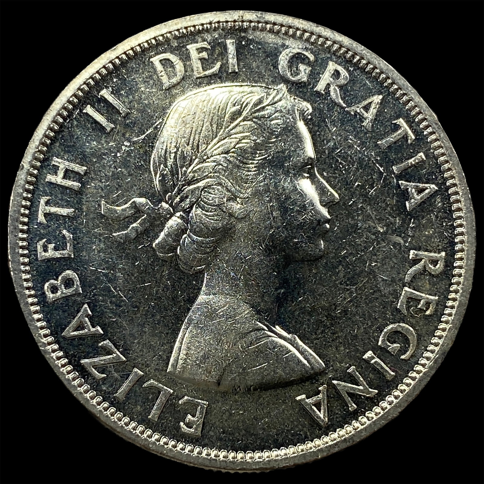 1958 Canada Silver Dollar British Columbia GEM BU: 1958 Canada Silver Dollar British Columbia GEM BU