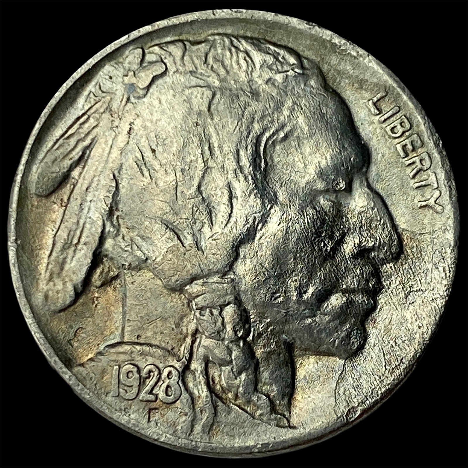1928-S Buffalo Nickel CHOICE BU: 1928-S Buffalo Nickel CHOICE BU