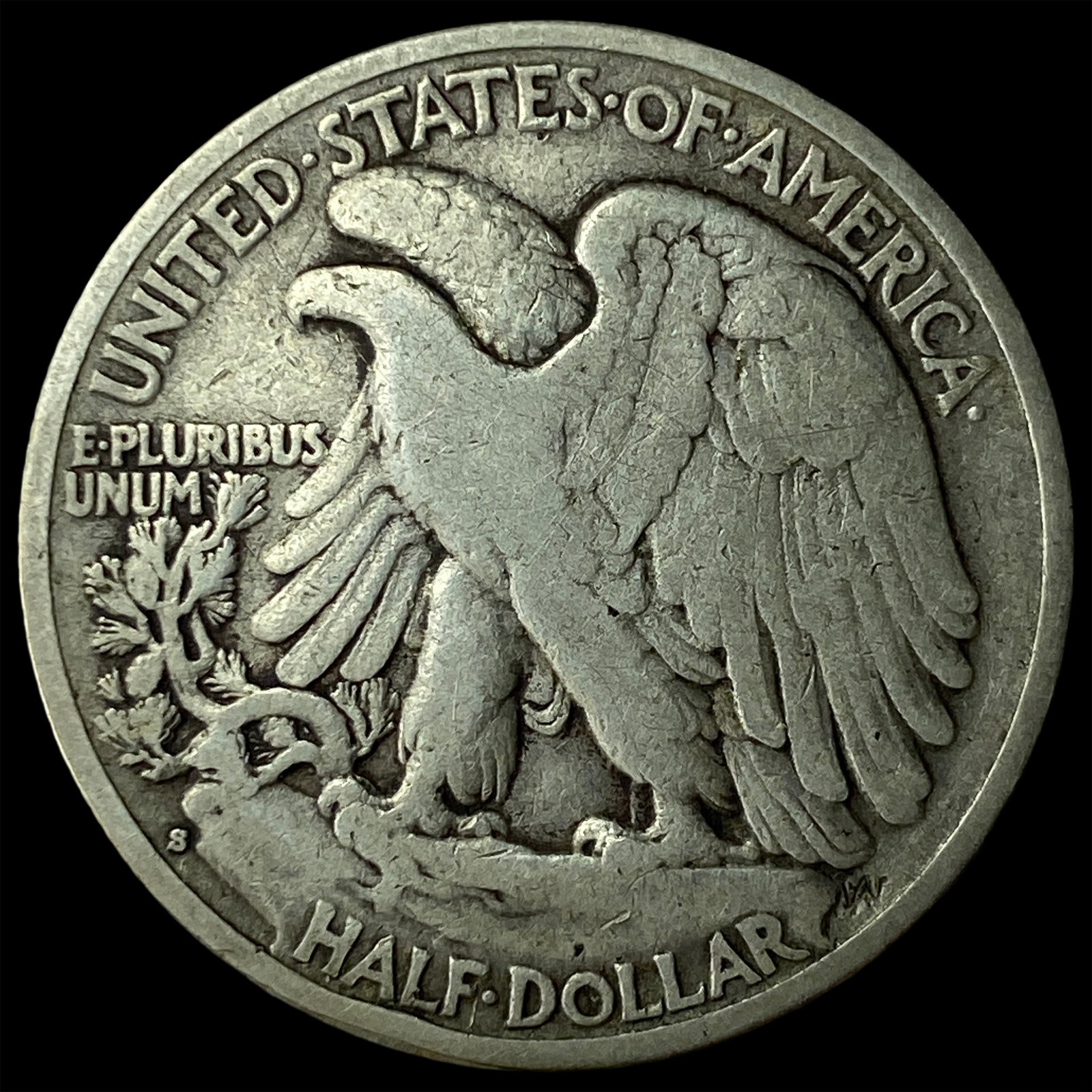 1933-S Silver Half Dollar LIGHTLY CIRCULATED - 2