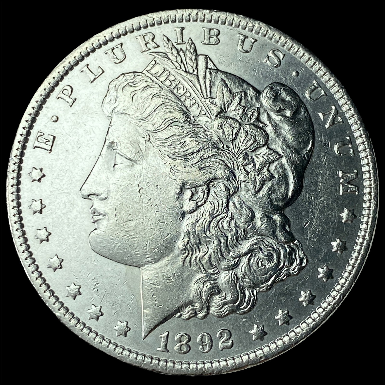 1892-S Silver Morgan Dollar UNCIRCULATED: 1892-S Silver Morgan Dollar UNCIRCULATED