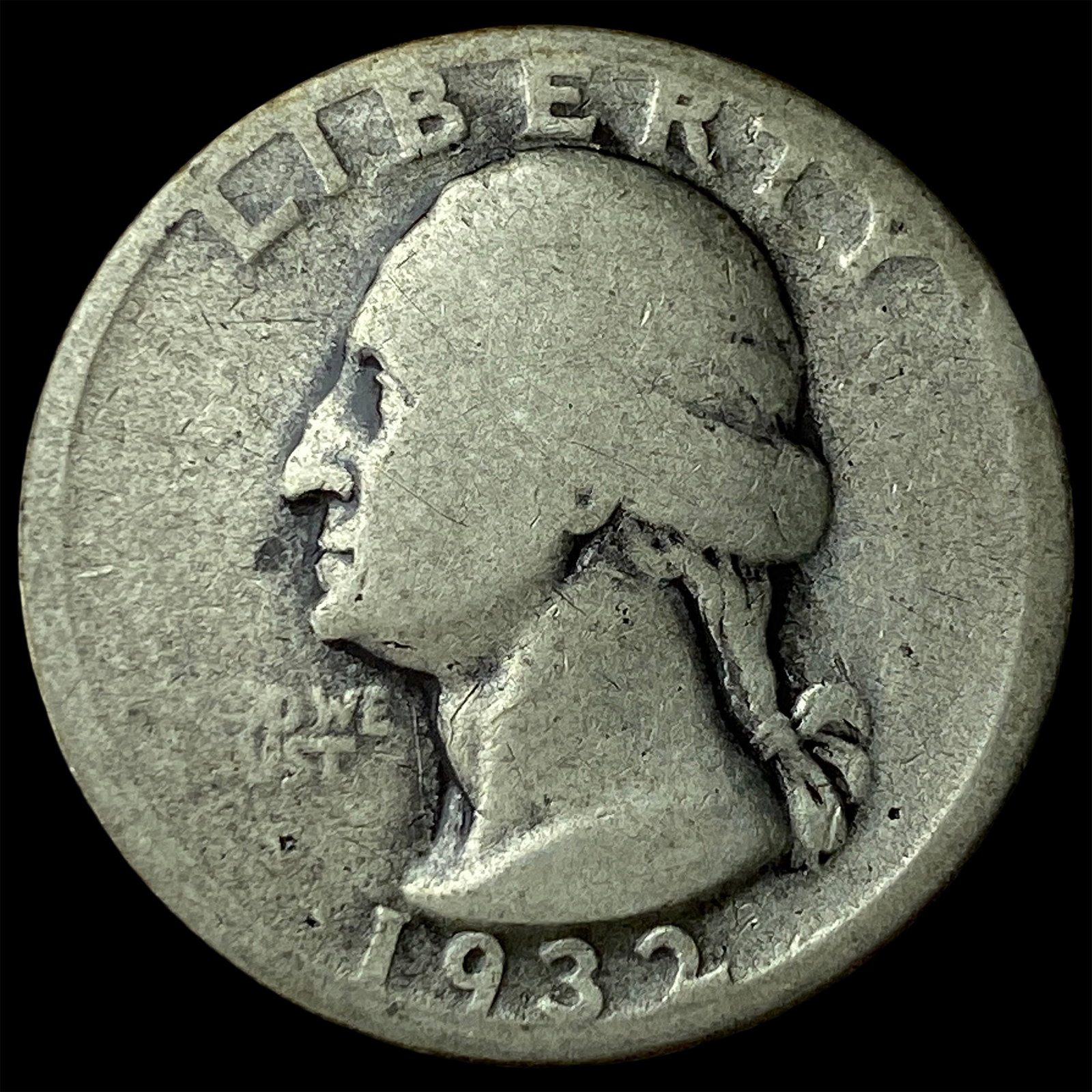 1932-D Silver Washington Quarter LIGHTLY CIRCULATED: 1932-D Silver Washington Quarter LIGHTLY CIRCULATED