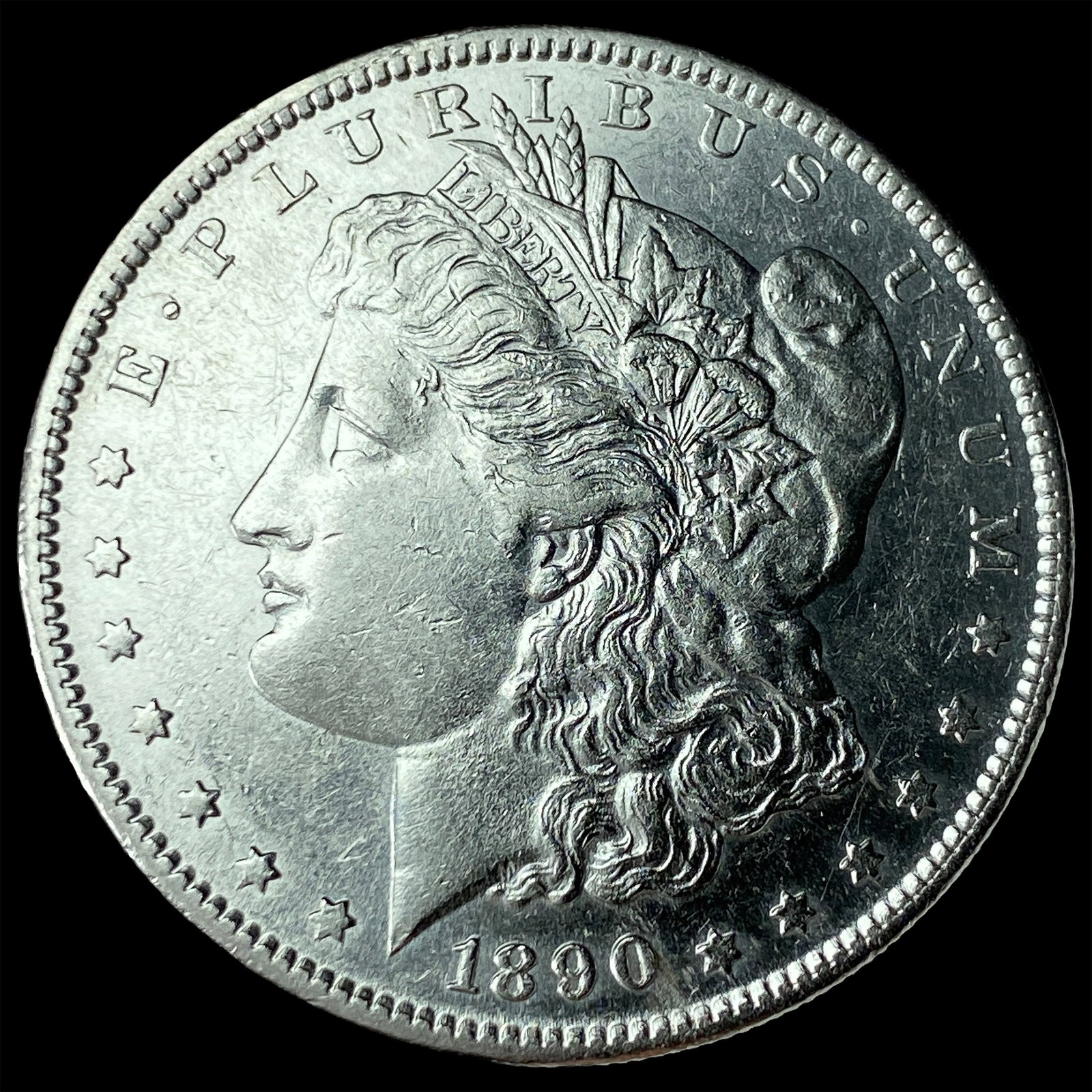 1890 Morgan Silver Dollar CHOICE BU: 1890 Morgan Silver Dollar CHOICE BU