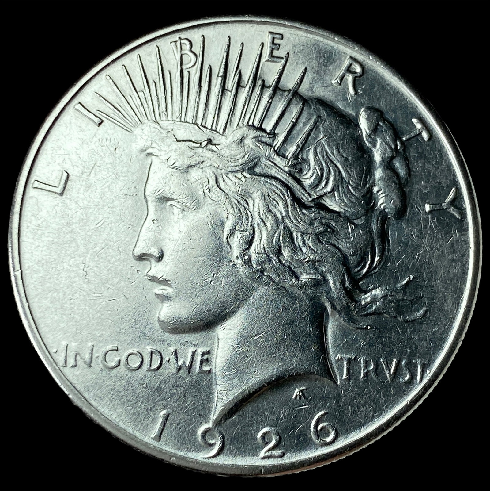 1926-S Silver Peace Dollar UNCIRCULATED: 1926-S Silver Peace Dollar UNCIRCULATED