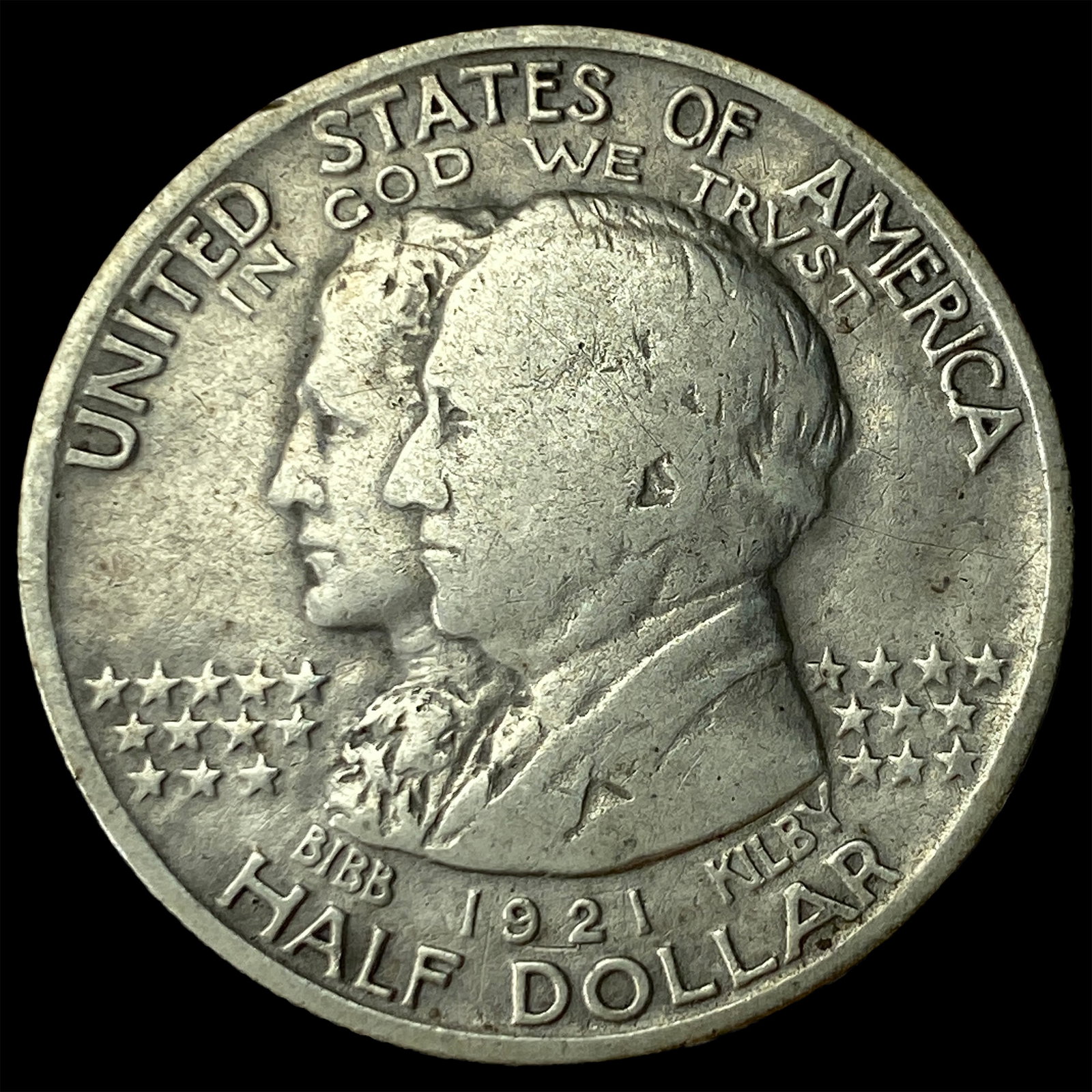 1921 Alabama Centennial Half Dollar CLOSELY UNCIRCULATED (1 of 2)