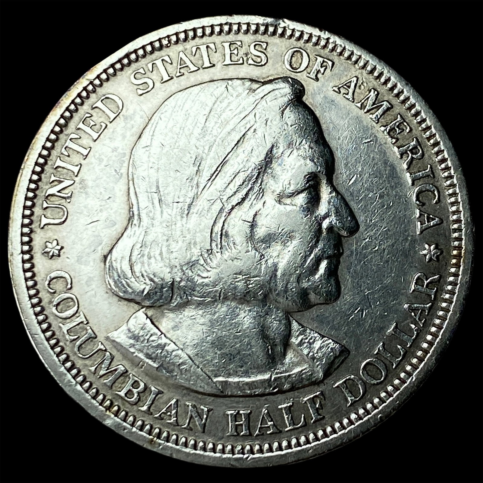 1892 Columbian Exposition Half Dollar CLOSELY UNCIRCULATED: 1892 Columbian Exposition Half Dollar CLOSELY UNCIRCULATED