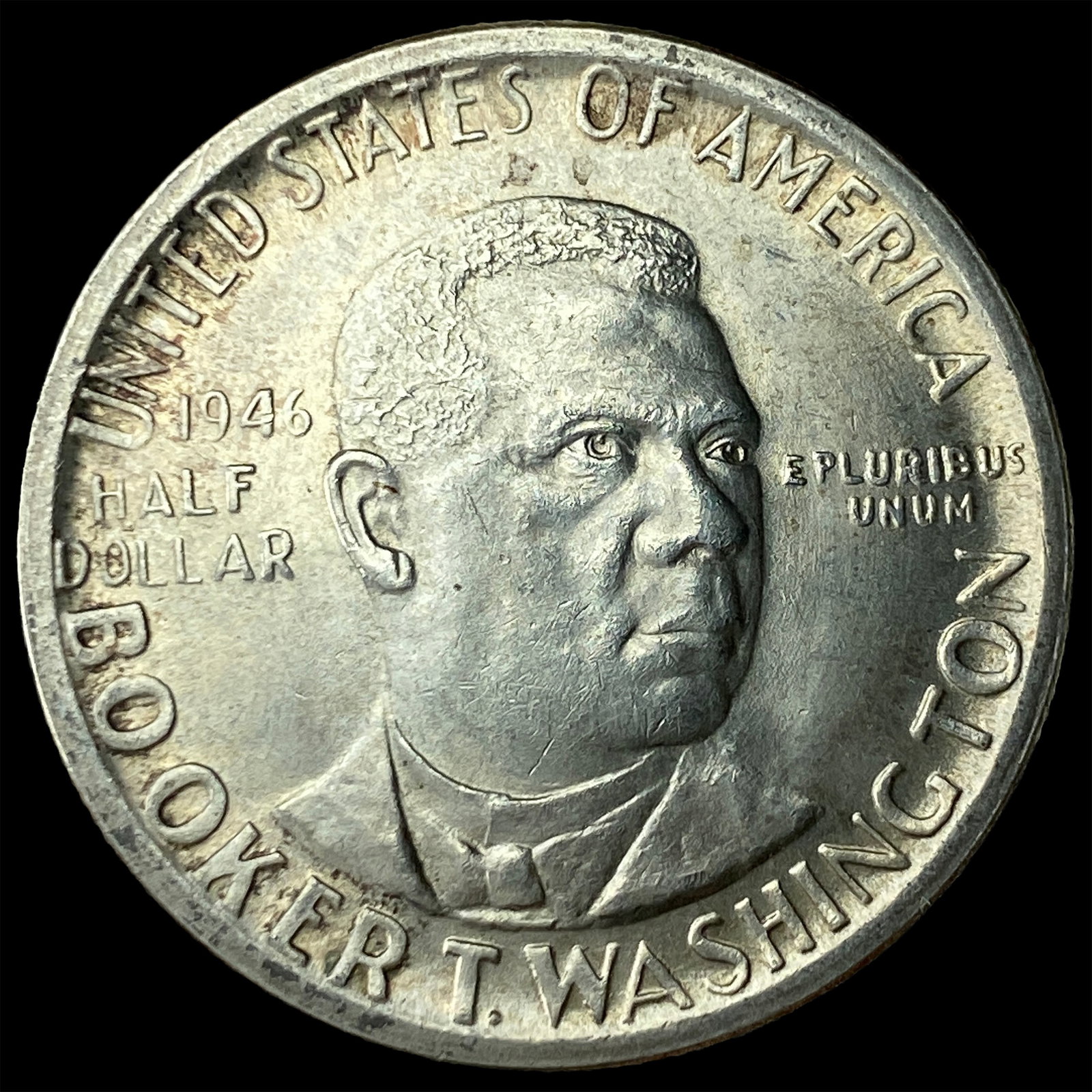 1946 Silver Half Dollar Booker T. Washington CHOICE BU (1 of 2)