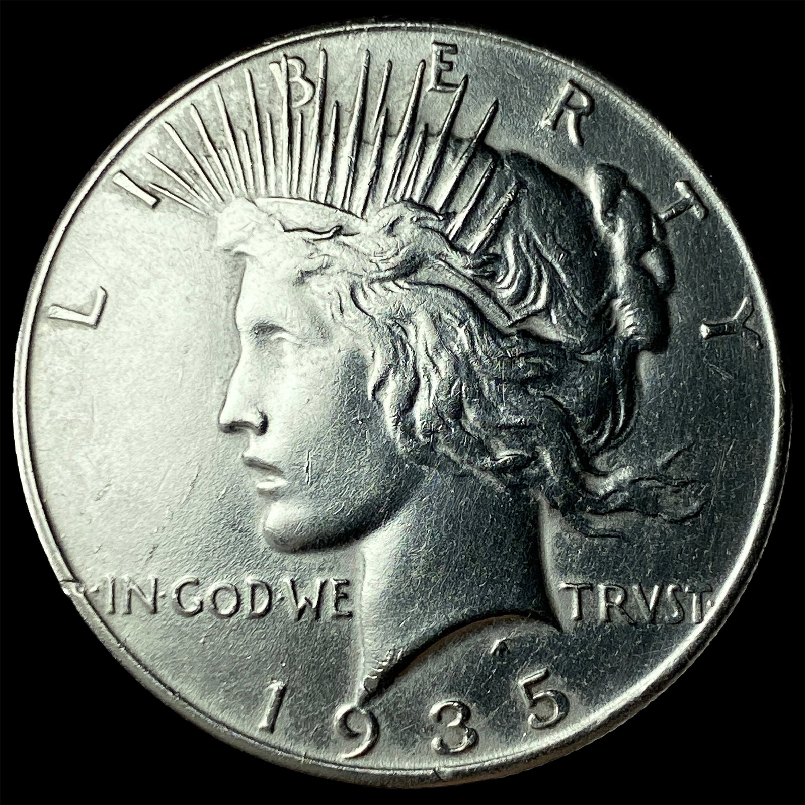 1935 Peace Silver Dollar UNCIRCULATED: 1935 Peace Silver Dollar UNCIRCULATED