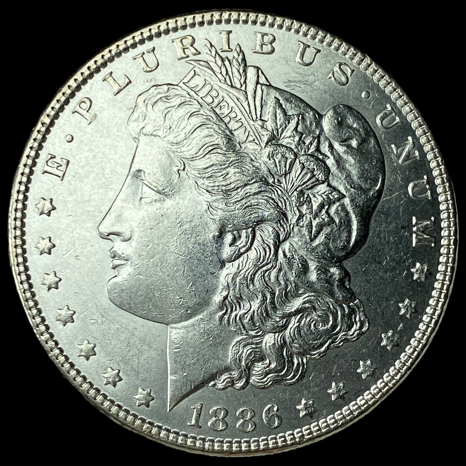 1886 Silver Morgan Dollar UNCIRCULATED: 1886 Silver Morgan Dollar UNCIRCULATED