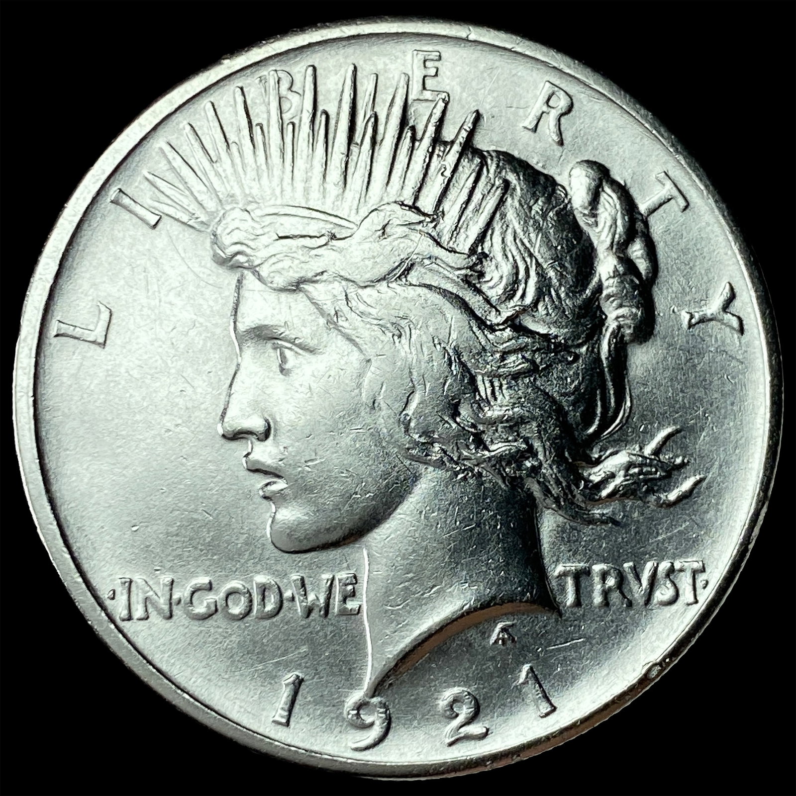 1921 Silver Peace Dollar UNCIRCULATED: 1921 Silver Peace Dollar UNCIRCULATED