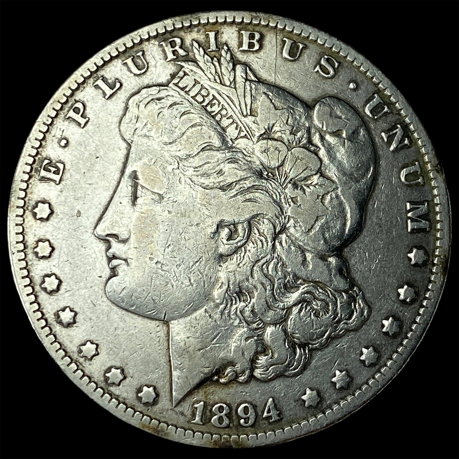 1894 Silver Morgan Dollar NICELY CIRCULATED: 1894 Silver Morgan Dollar NICELY CIRCULATED
