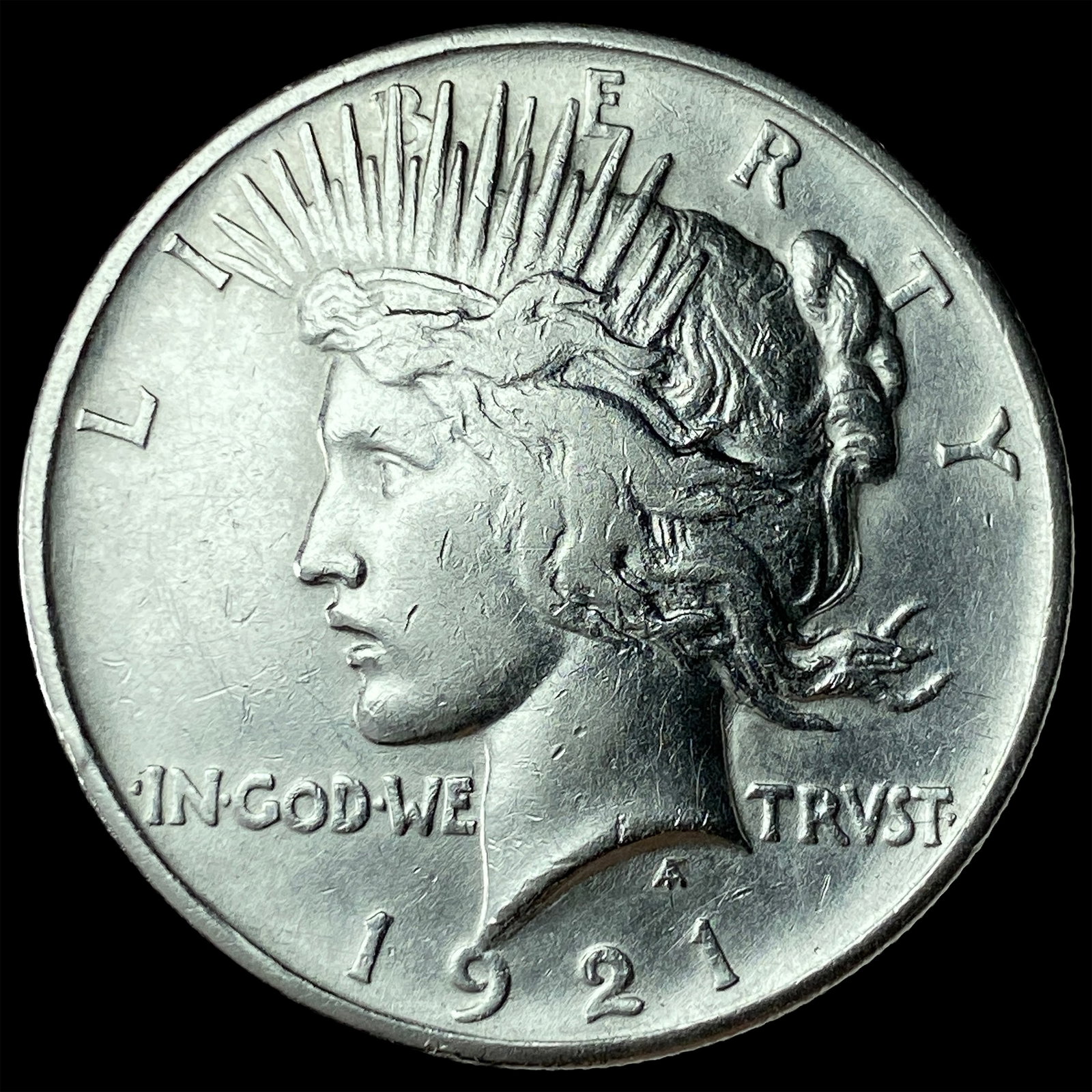1921 Silver Peace Dollar UNCIRCULATED (1 of 2)