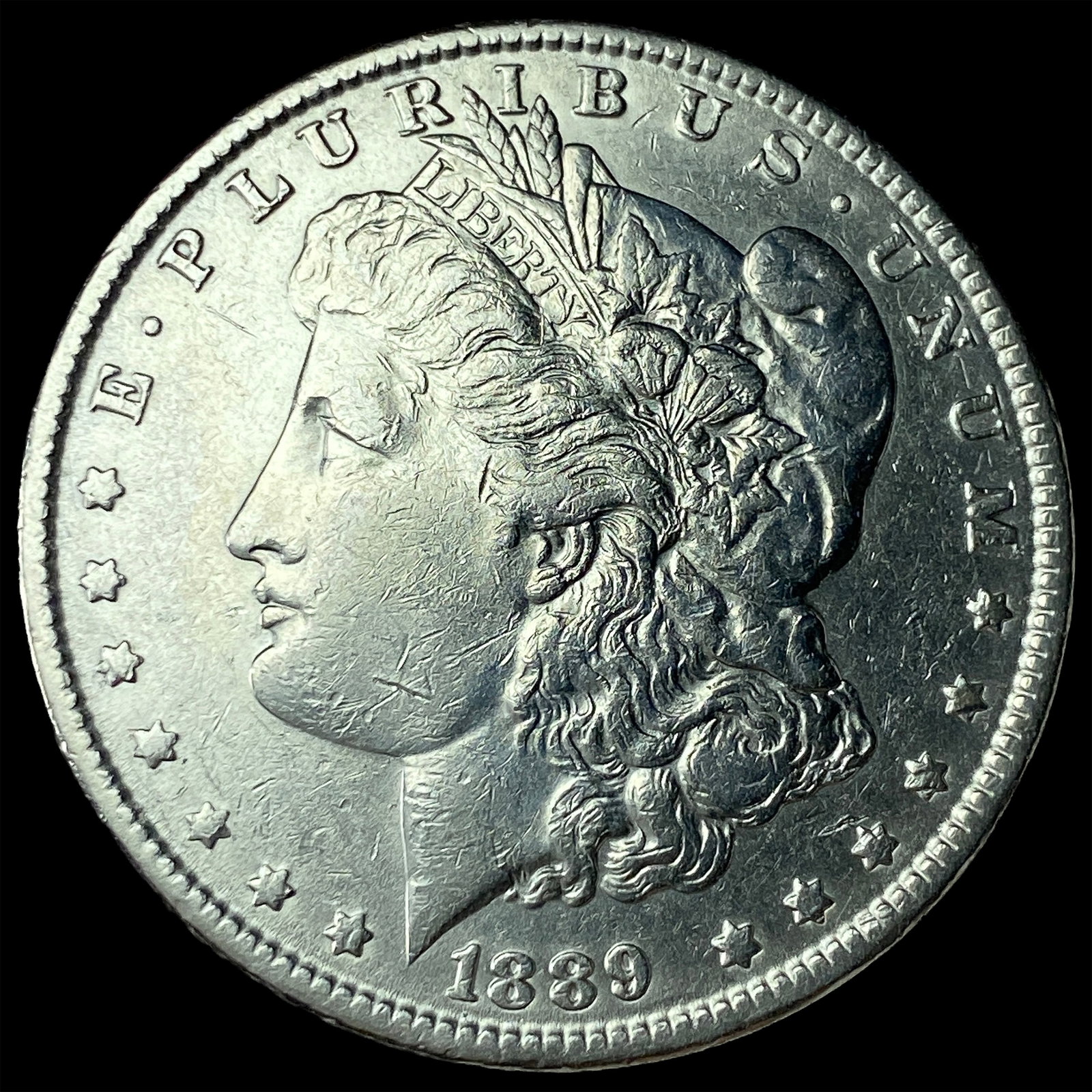 1889 Silver Morgan Dollar UNCIRCULATED: 1889 Silver Morgan Dollar UNCIRCULATED