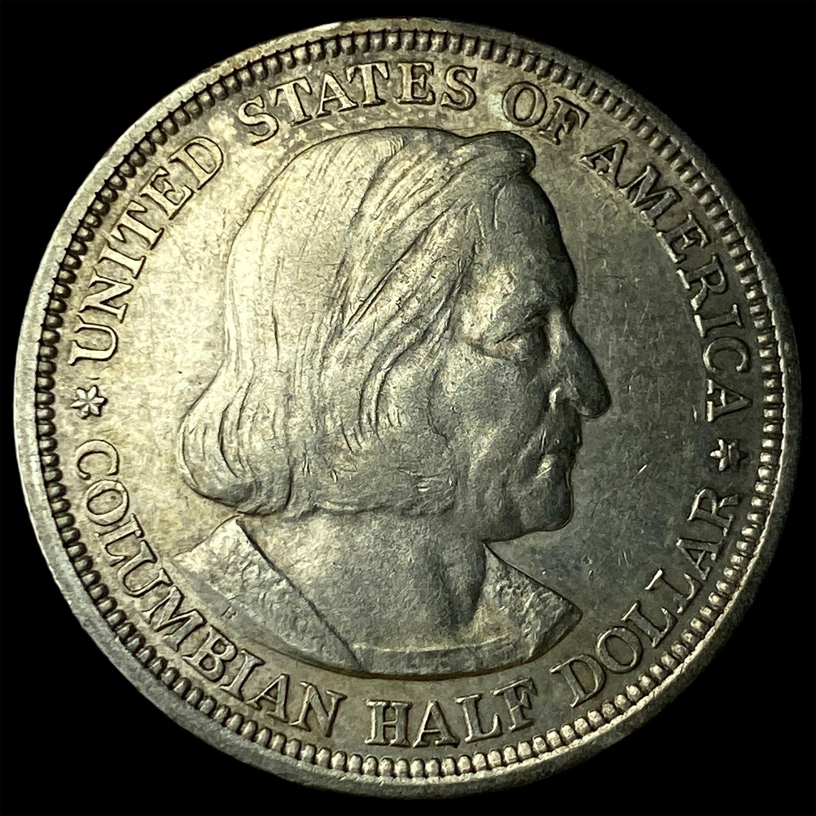 1893 Columbian Exposition Half Dollar CLOSELY UNCIRCULATED: 1893 Columbian Exposition Half Dollar CLOSELY UNCIRCULATED
