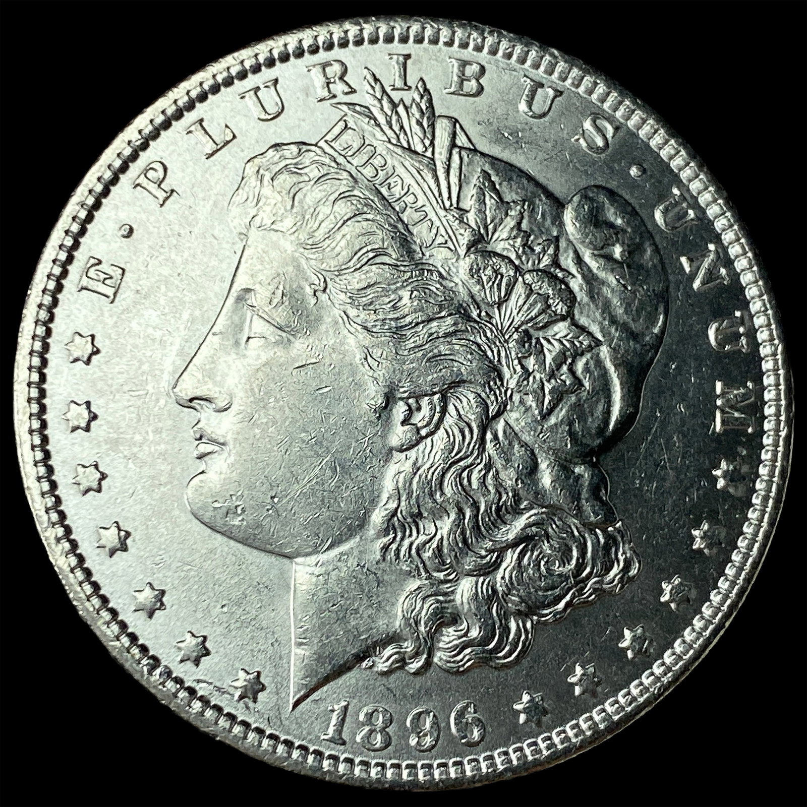 1896 Morgan Silver Dollar CHOICE BU: 1896 Morgan Silver Dollar CHOICE BU