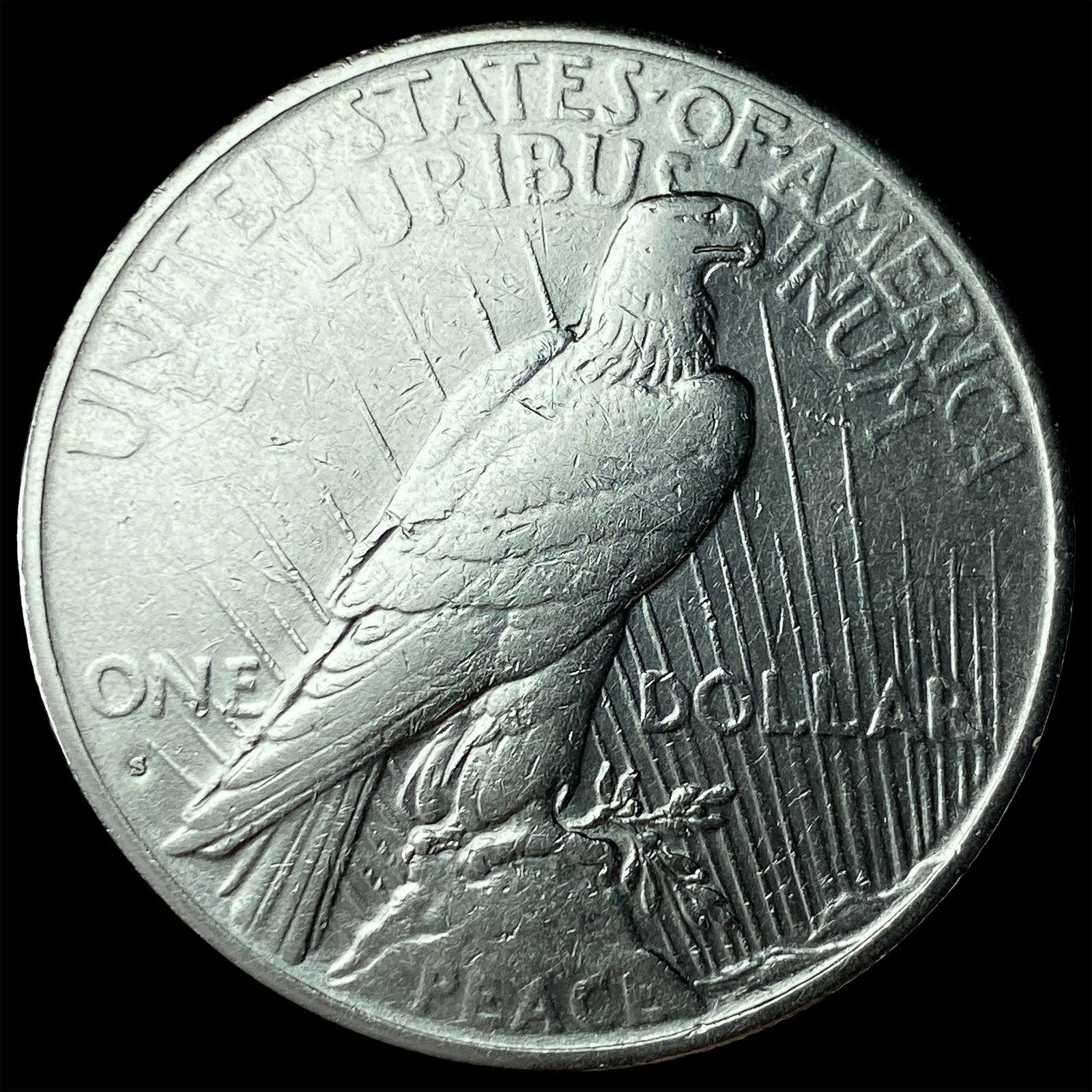 1935-S Silver Peace Dollar UNCIRCULATED - 2