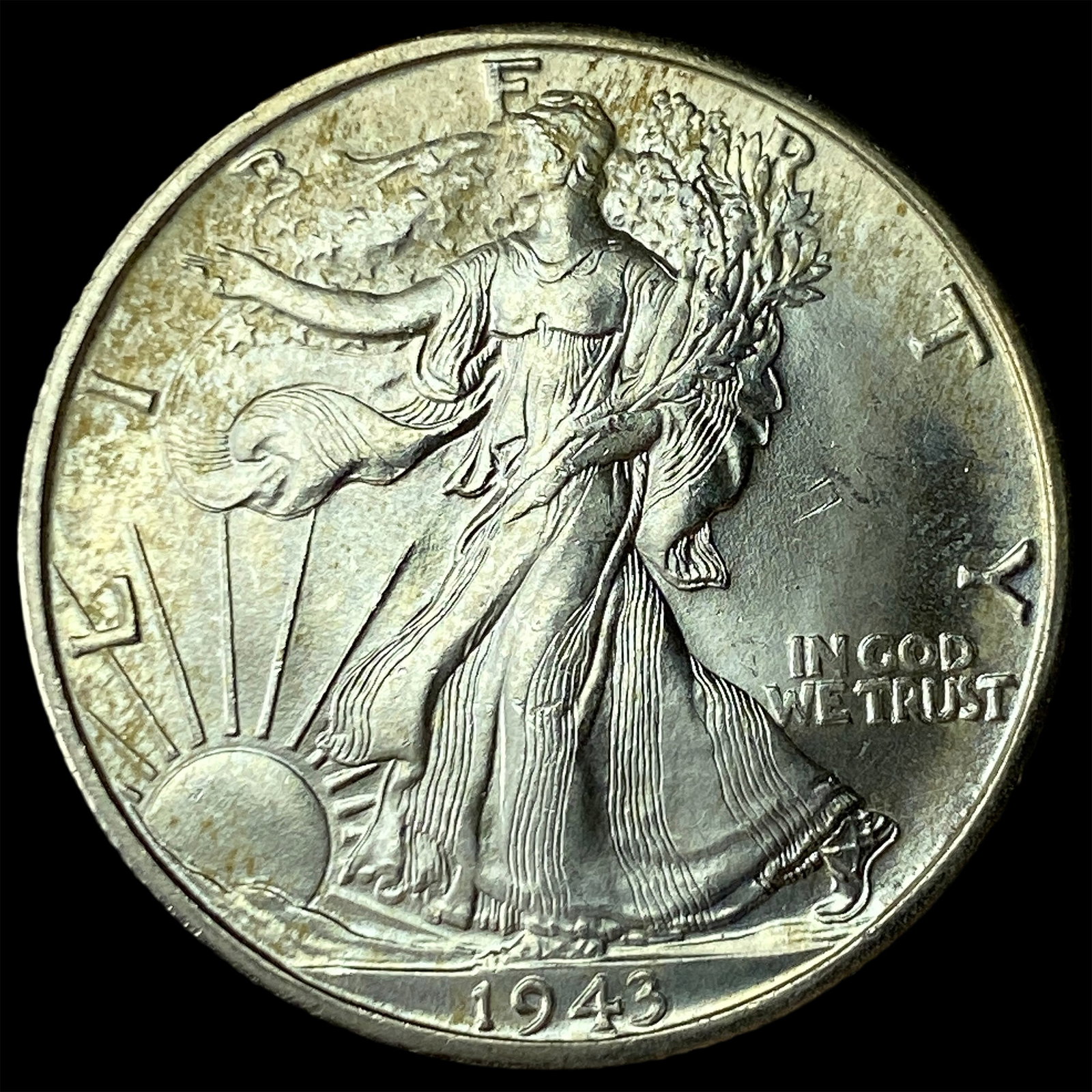 1943-D Silver Half Dollar GEM BU: 1943-D Silver Half Dollar GEM BU