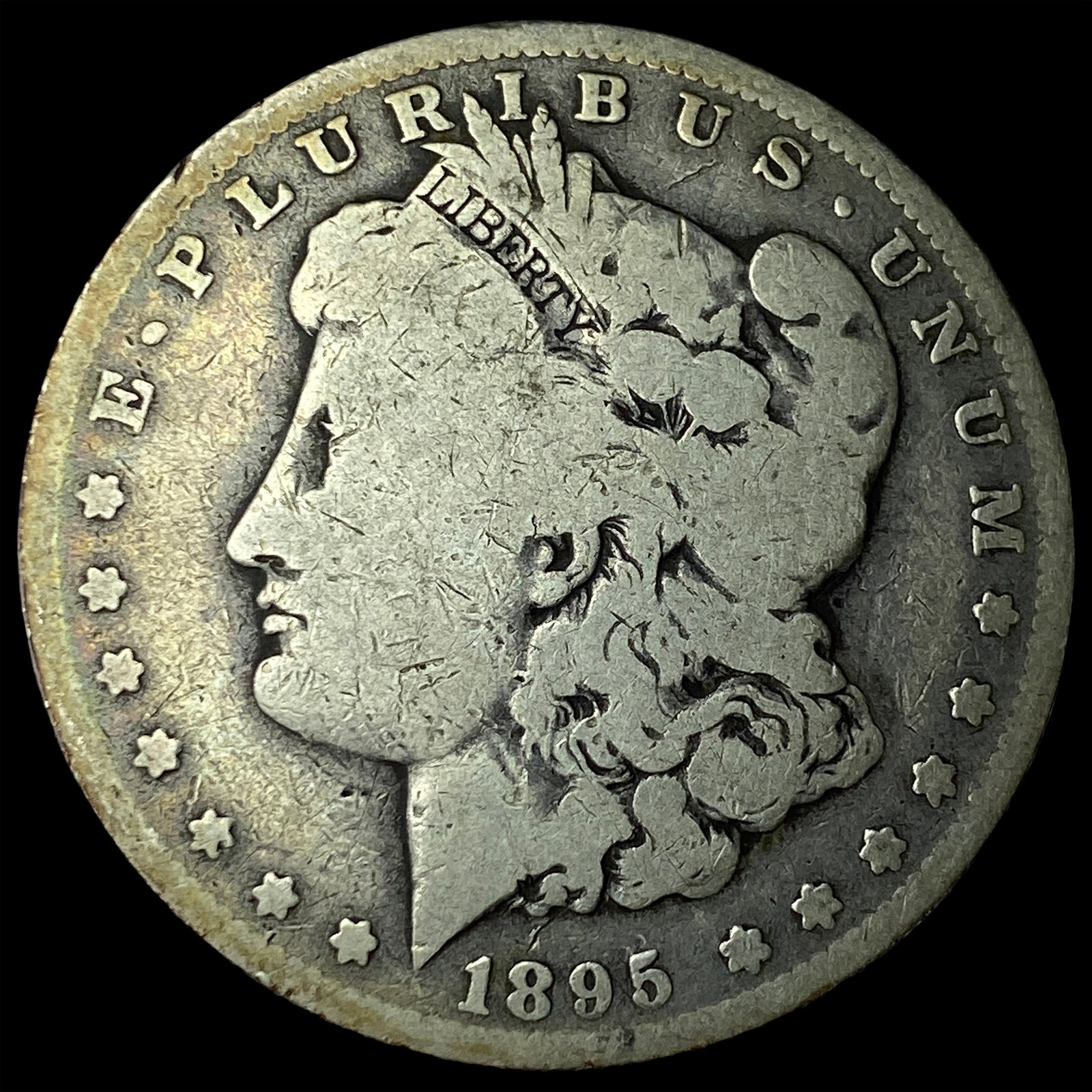 1895-O Silver Morgan Dollar LIGHTLY CIRCULATED: 1895-O Silver Morgan Dollar LIGHTLY CIRCULATED