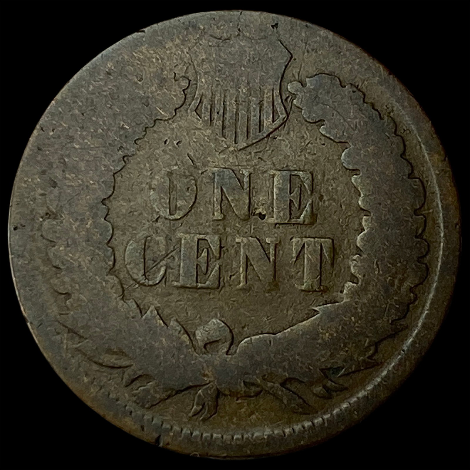 1875 Indian Head Cent LIGHTLY CIRCULATED - 2