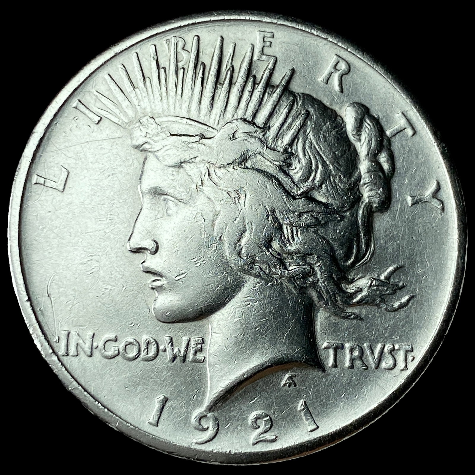 1921 Silver Peace Dollar UNCIRCULATED: 1921 Silver Peace Dollar UNCIRCULATED