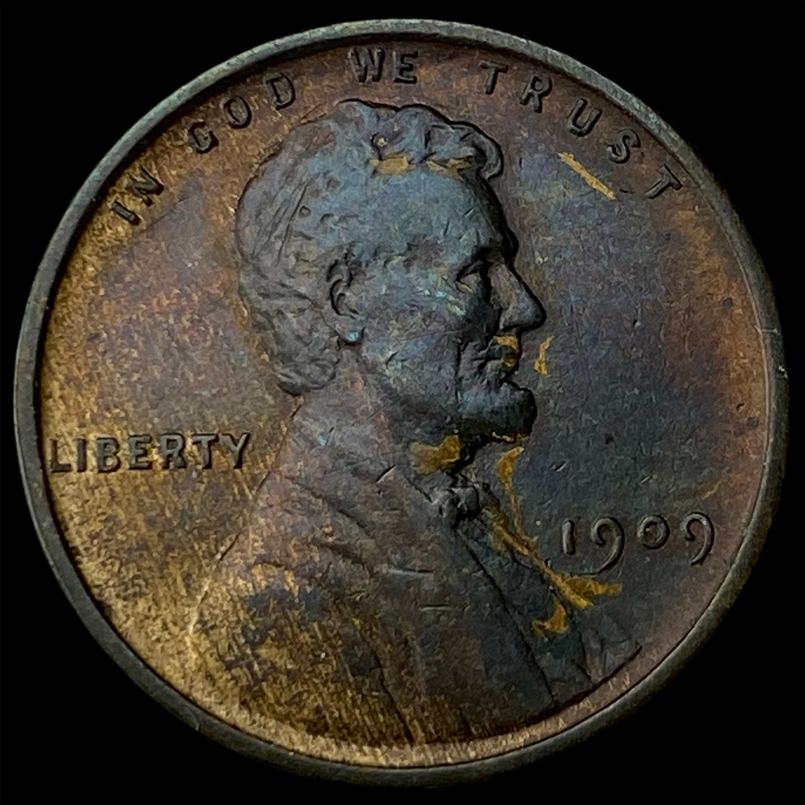 1909 V.D.B. Lincoln Wheat Cent UNCIRCULATED: 1909 V.D.B. Lincoln Wheat Cent UNCIRCULATED