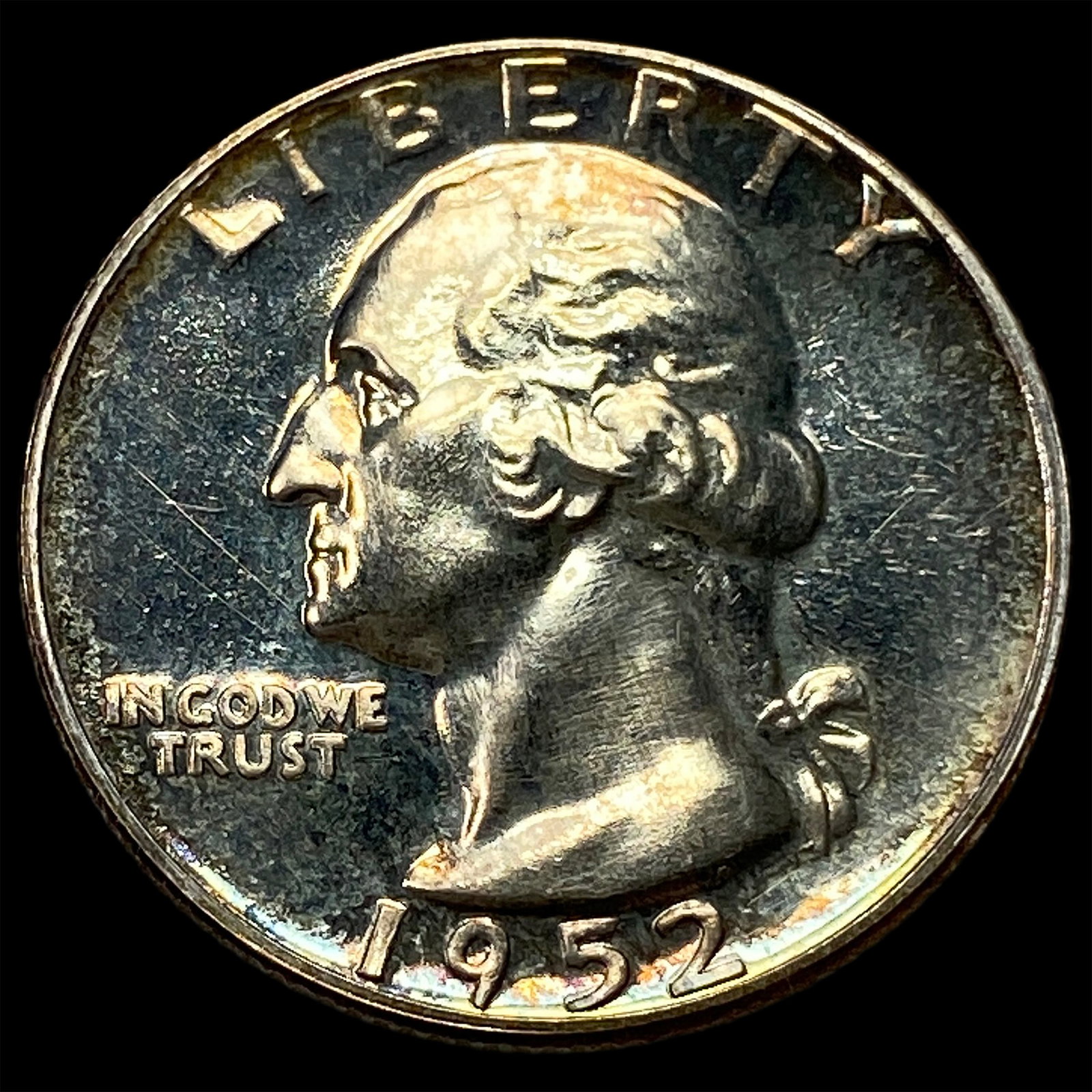 1952 Silver Washington Quarter GEM PROOF (1 of 2)