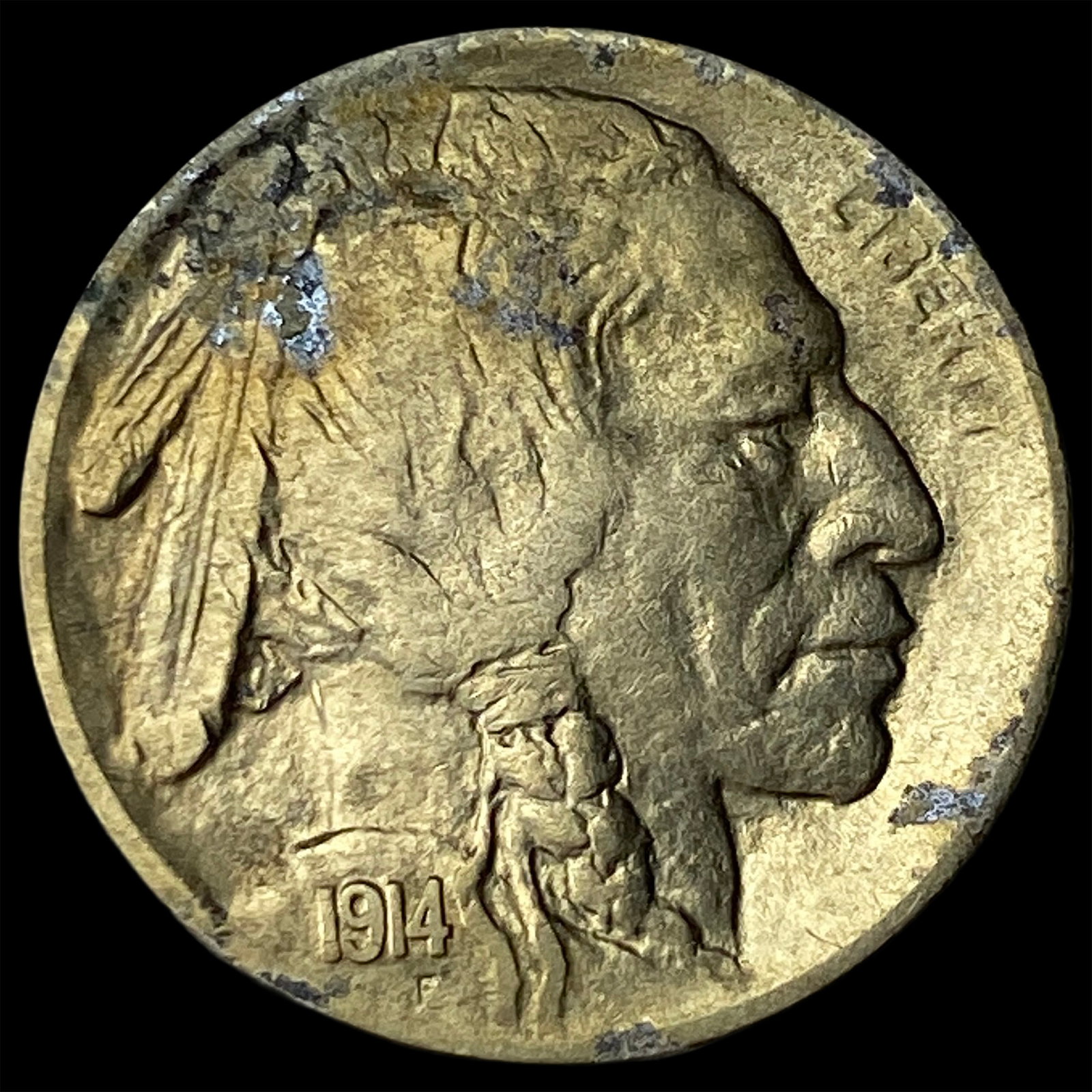 1914 Buffalo Nickel HIGH GRADE: 1914 Buffalo Nickel HIGH GRADE