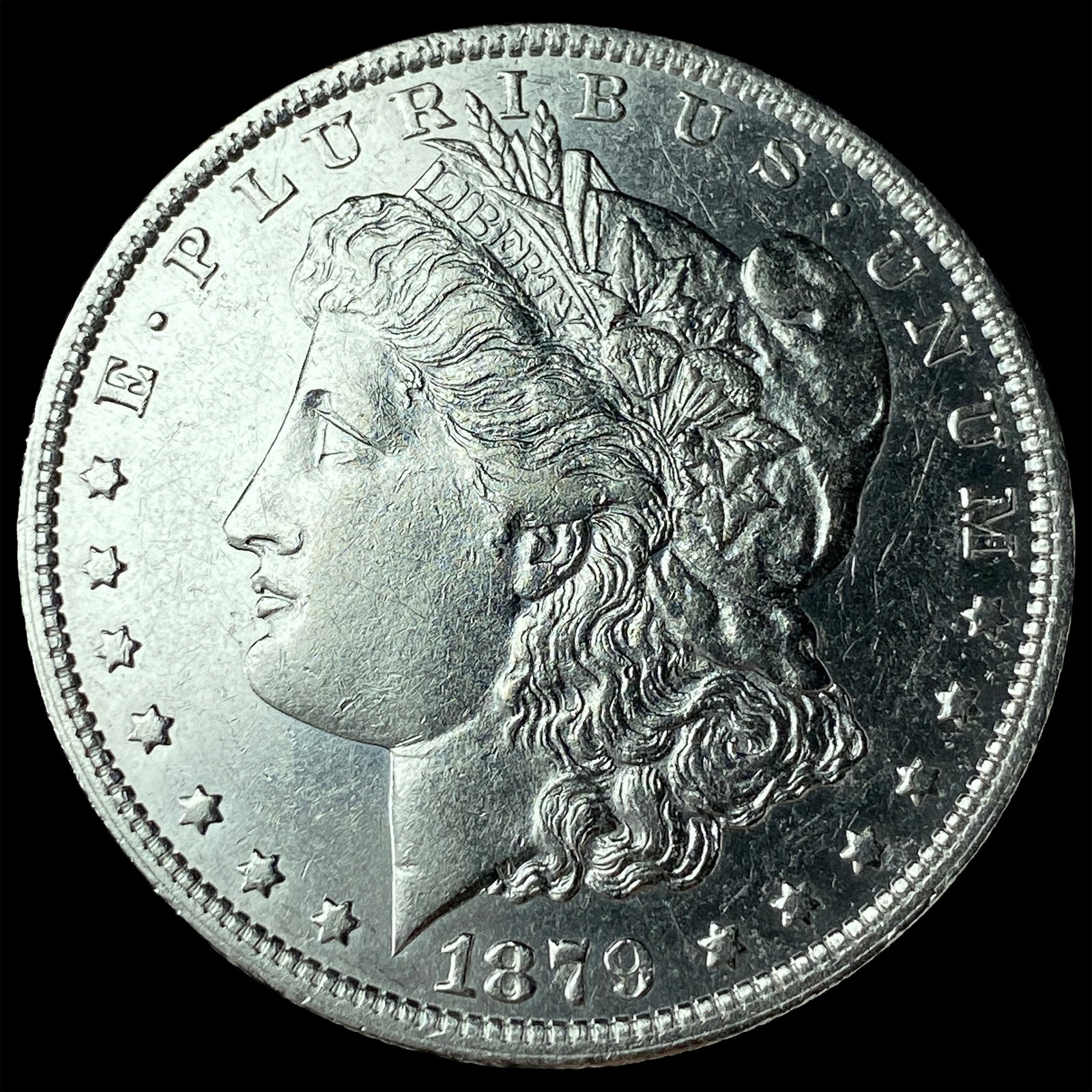 1879-O Silver Morgan Dollar CHOICE AU: 1879-O Silver Morgan Dollar CHOICE AU