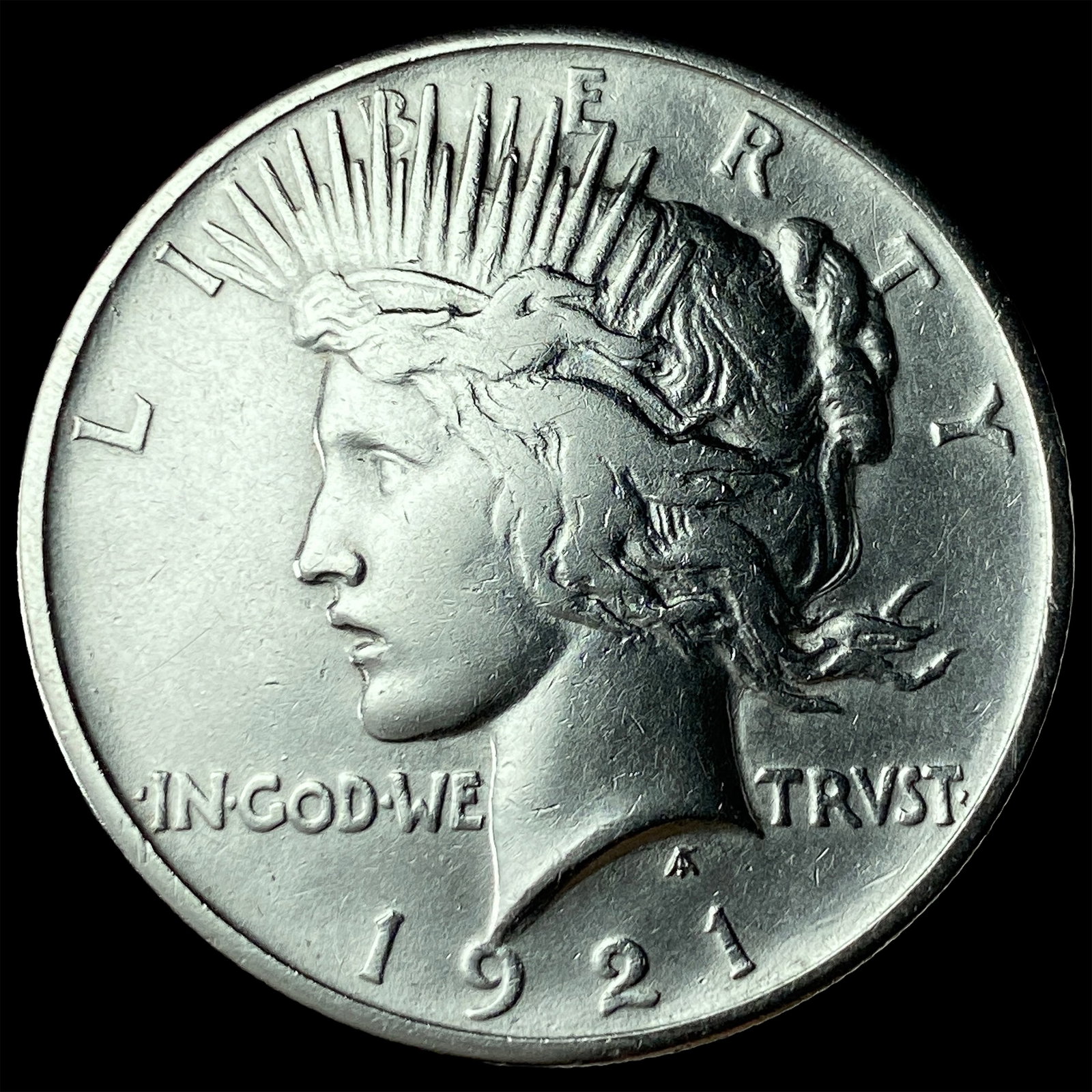 1921 Silver Peace Dollar UNCIRCULATED: 1921 Silver Peace Dollar UNCIRCULATED