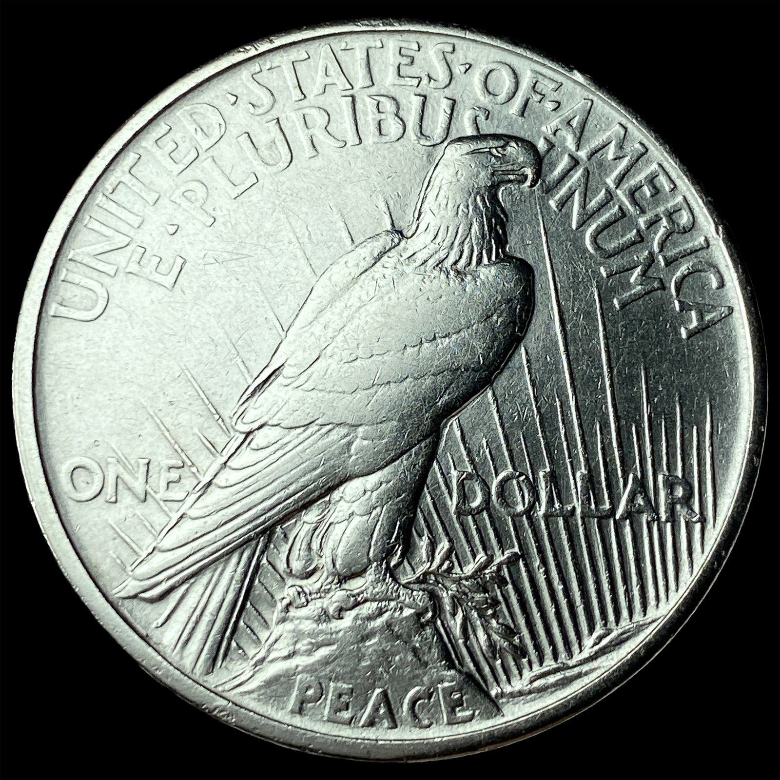 1921 Silver Peace Dollar UNCIRCULATED - 2