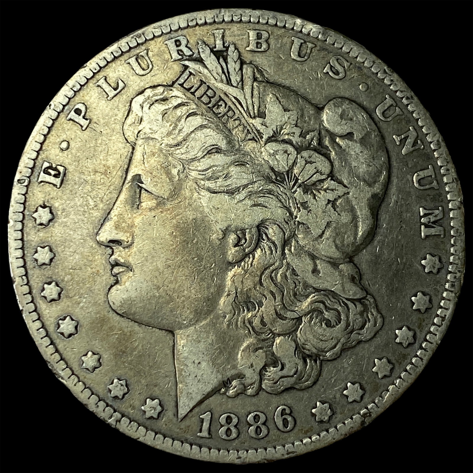 1886-O Silver Morgan Dollar NEARLY UNCIRCULATED: 1886-O Silver Morgan Dollar NEARLY UNCIRCULATED