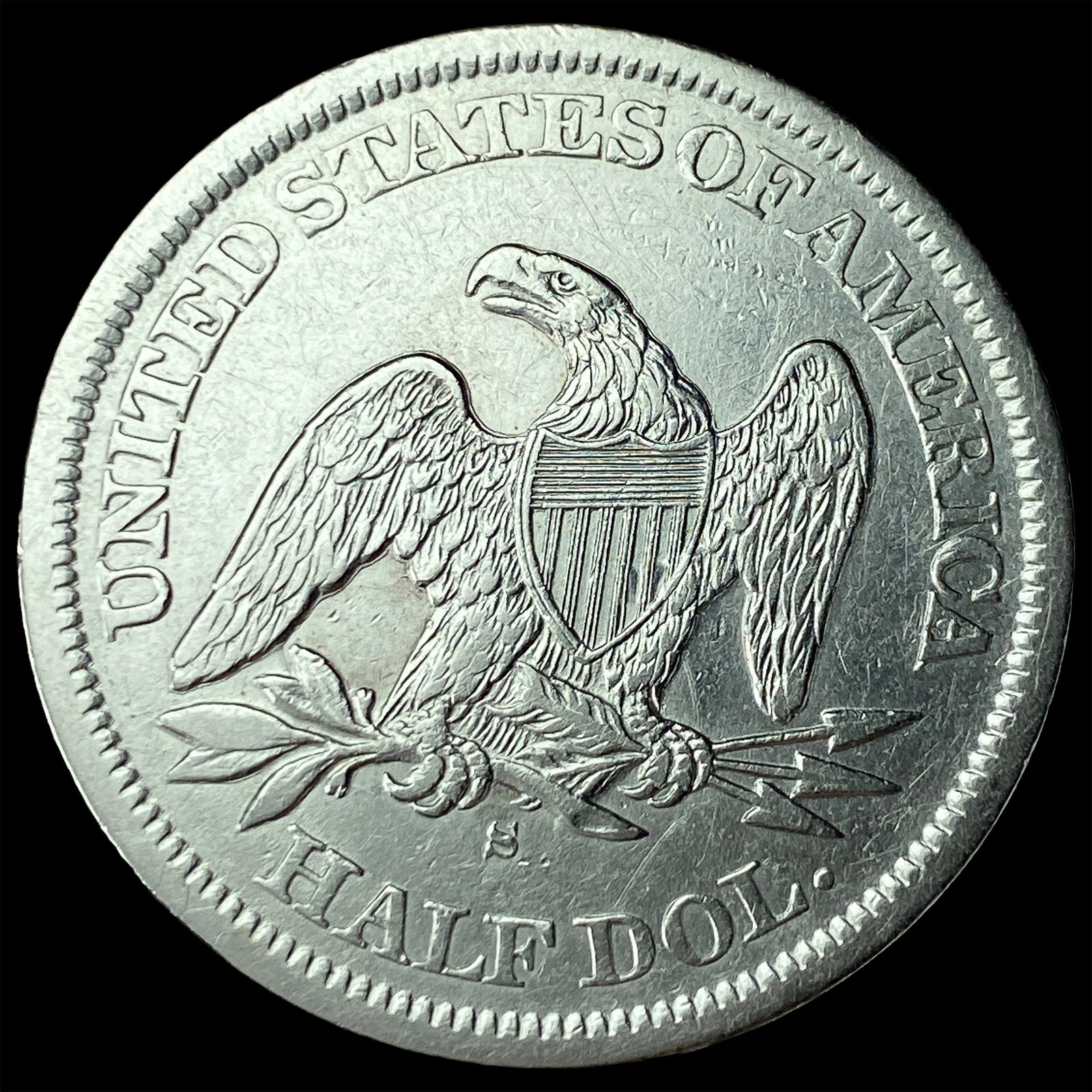 1864-S Silver Half Dollar UNCIRCULATED - 2