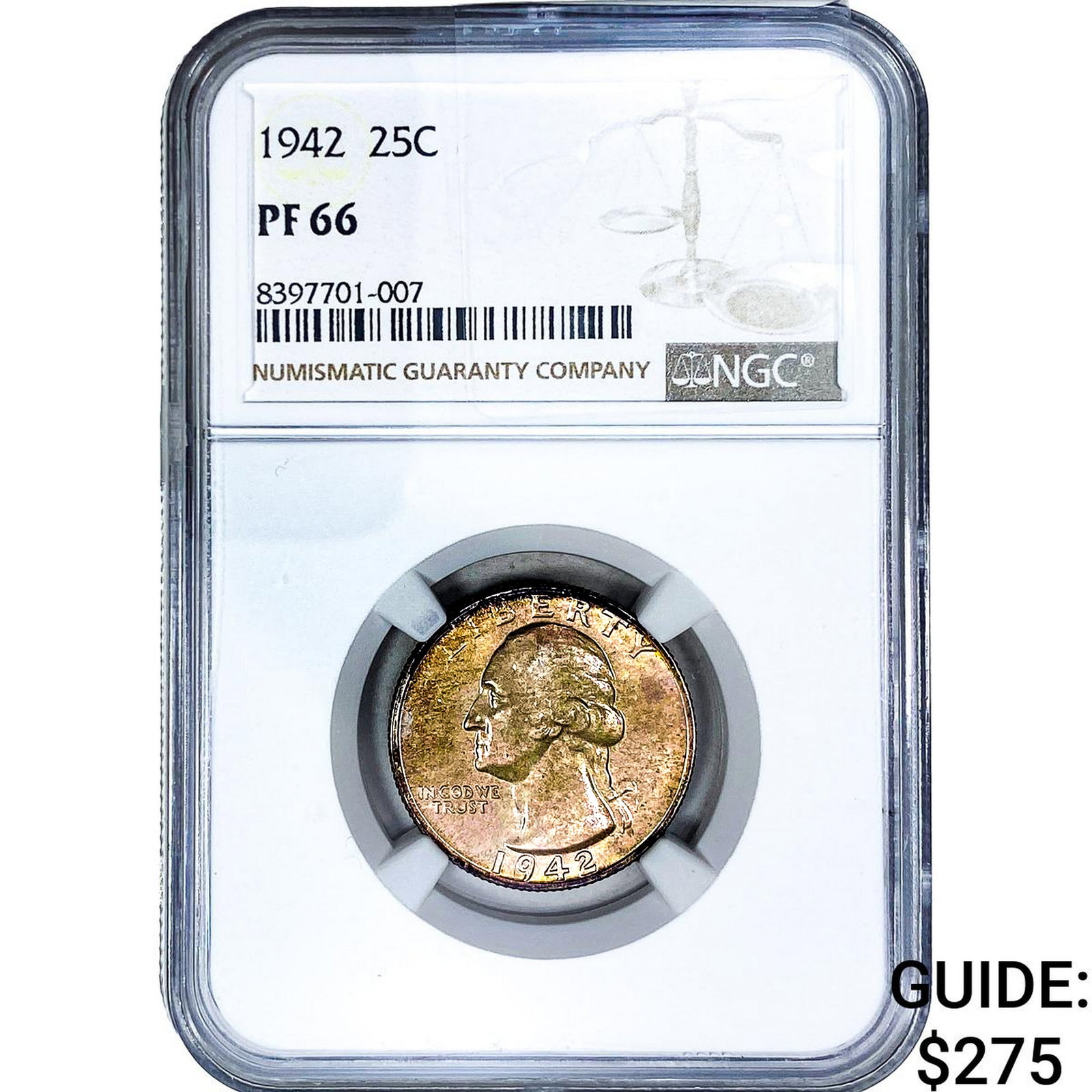 1942 Washington Silver Quarter NGC PF66 (1 of 2)